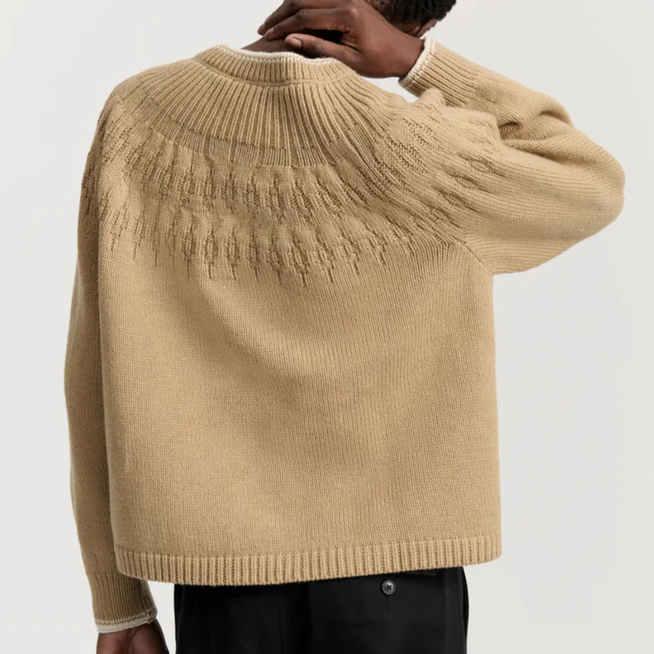 Flores Sweater, Fawn