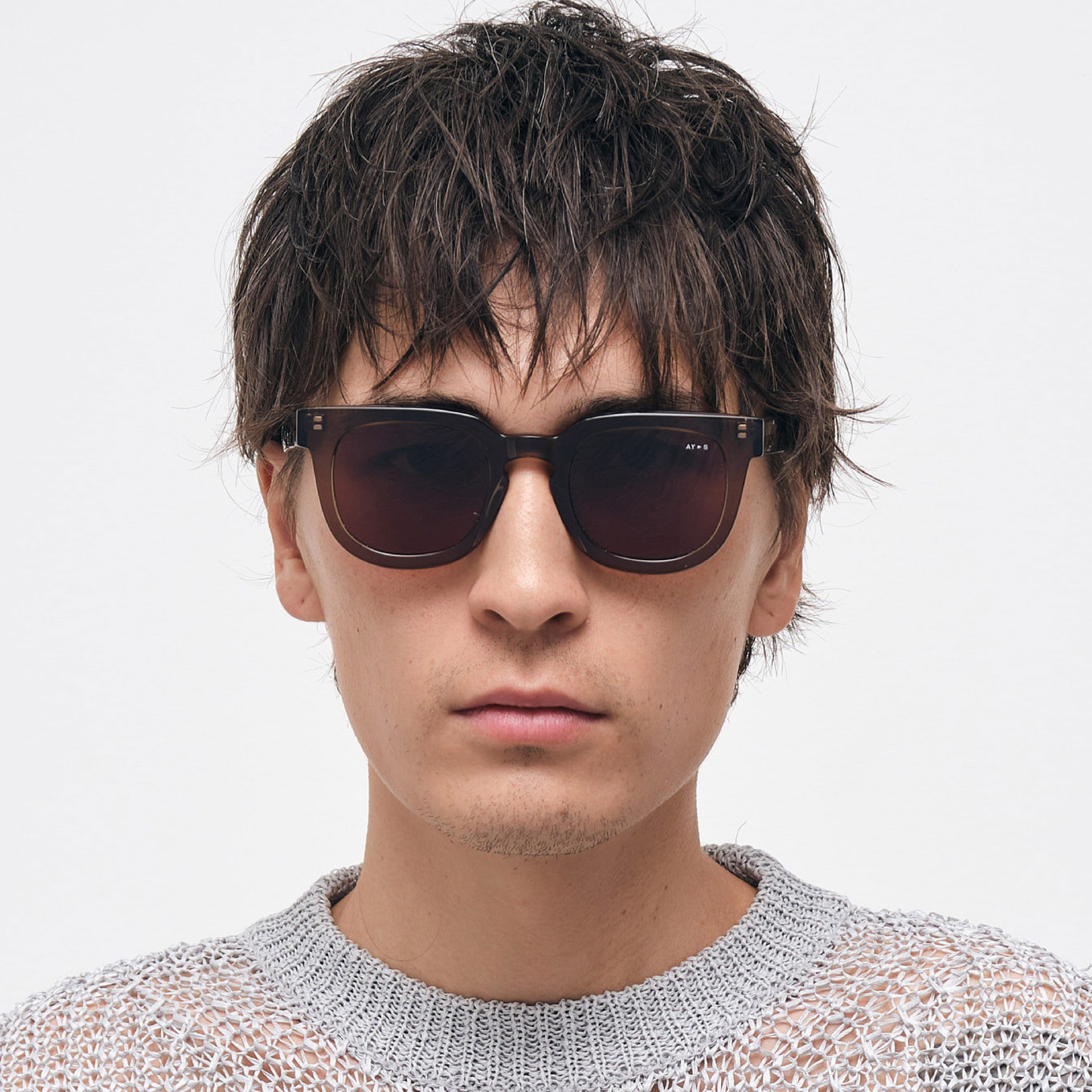 Vision Solbriller, Transparent Coffee Brown