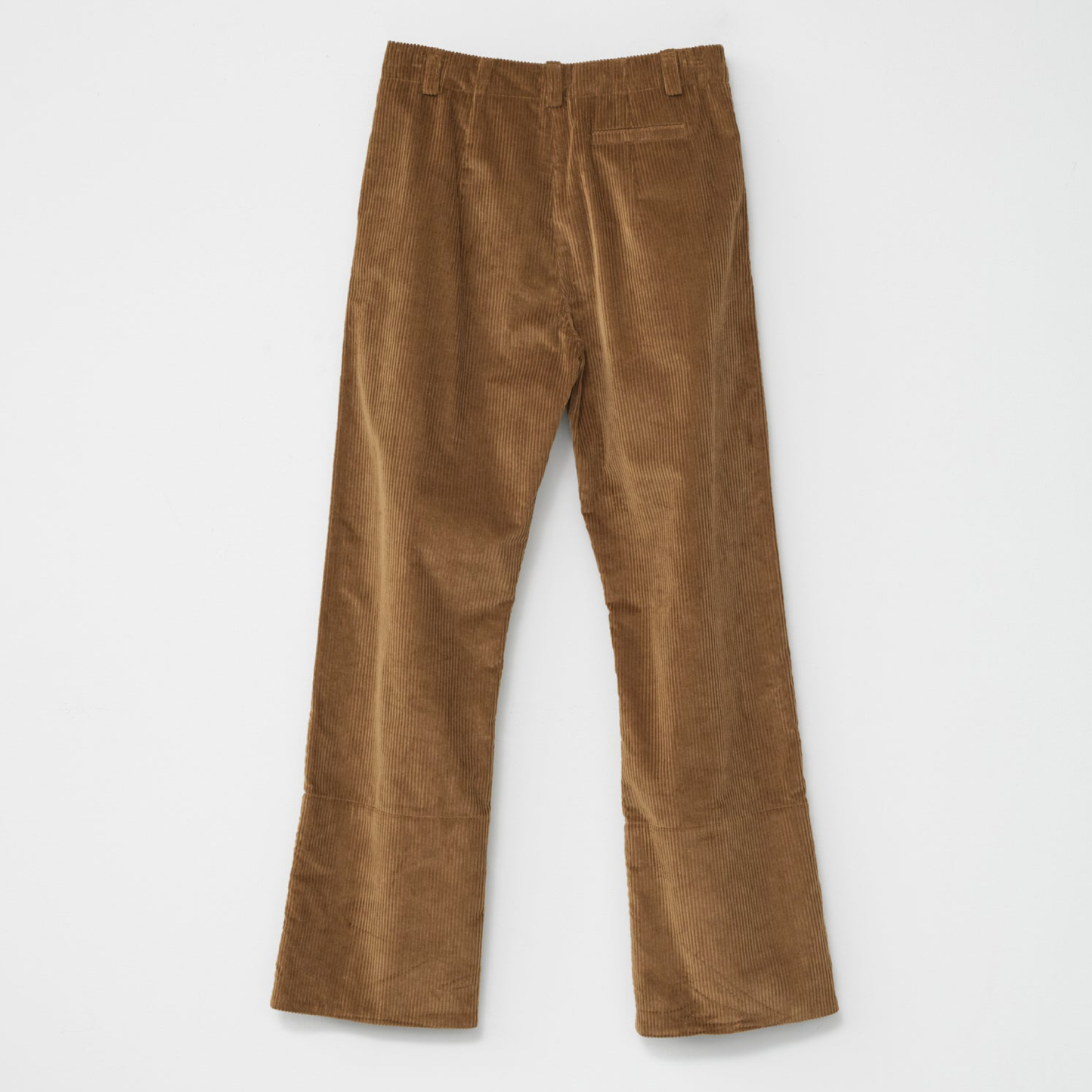 Corduroy Box Trousers, Cognac