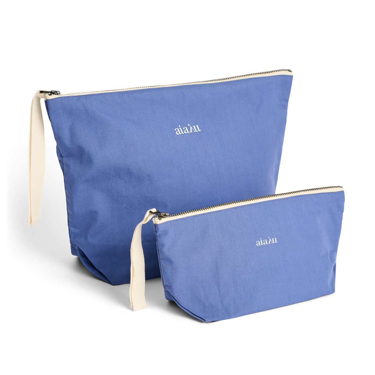 Pouch Heavy Poplin Toilettaske, French Blue