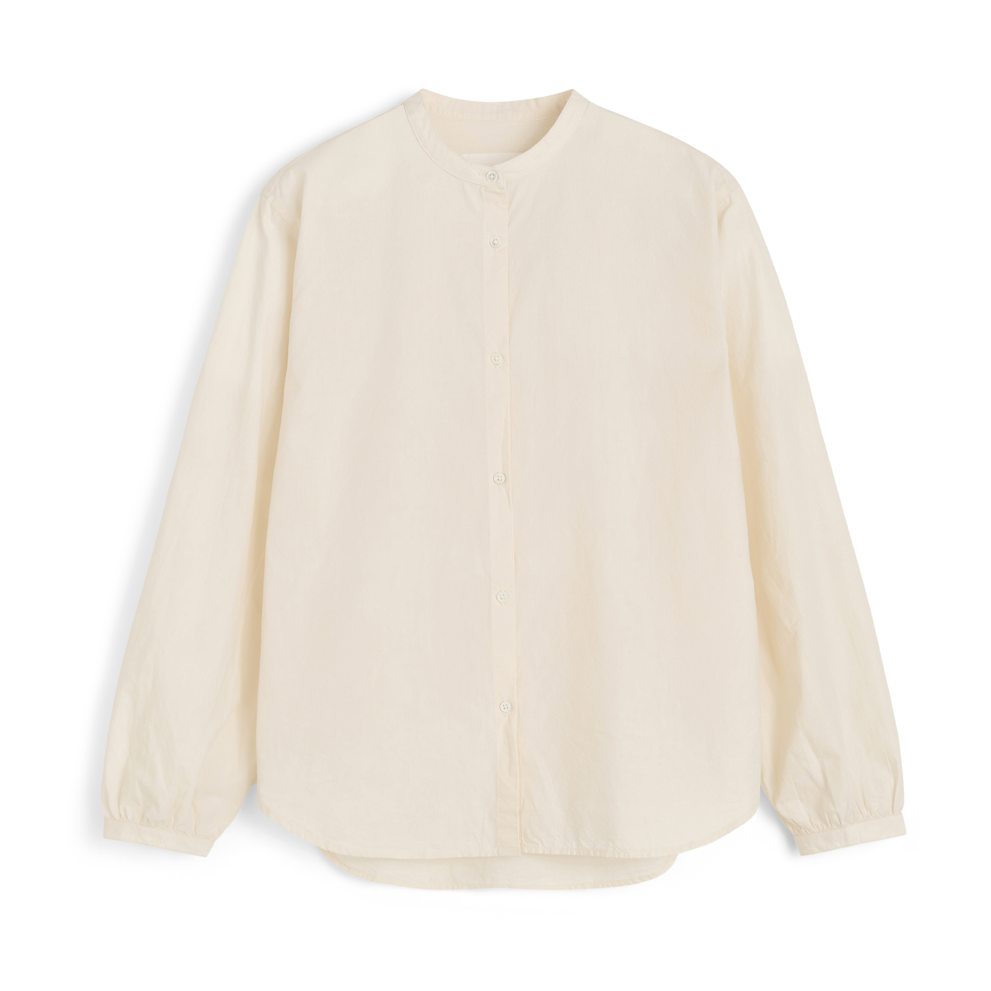 Bibs Shirt Cotton, Pure Ecru