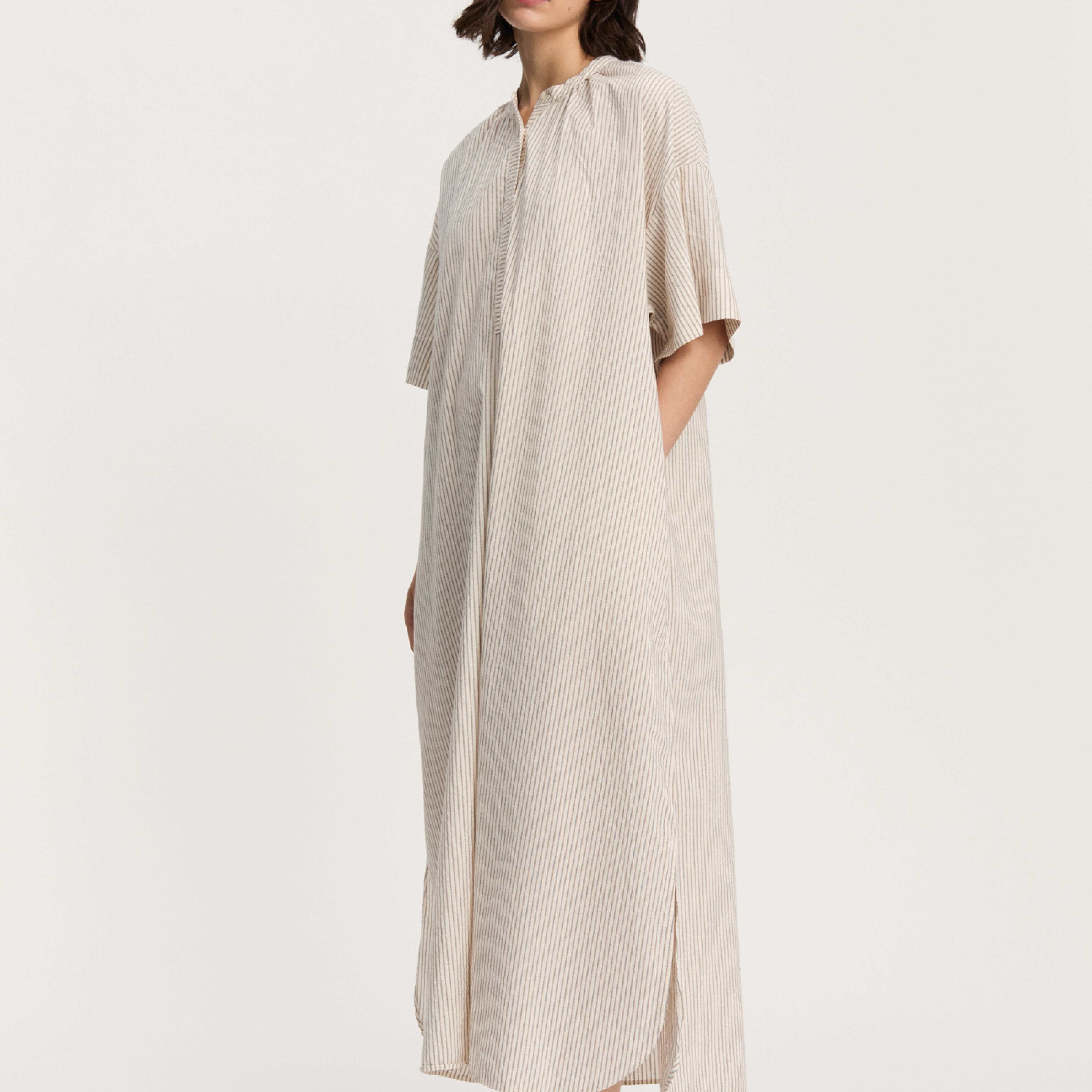 Cille Dress Epure, Mix Black