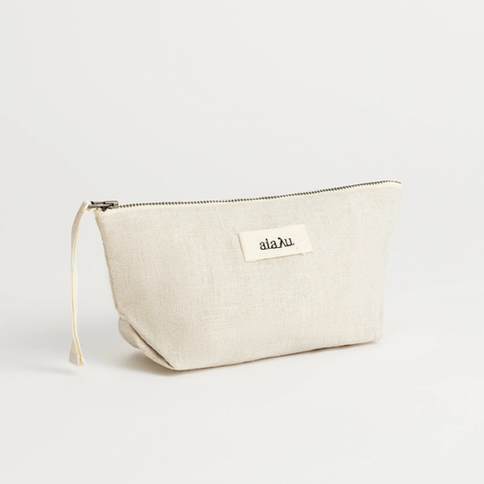 Pouch Linen Mini, Pure Nature