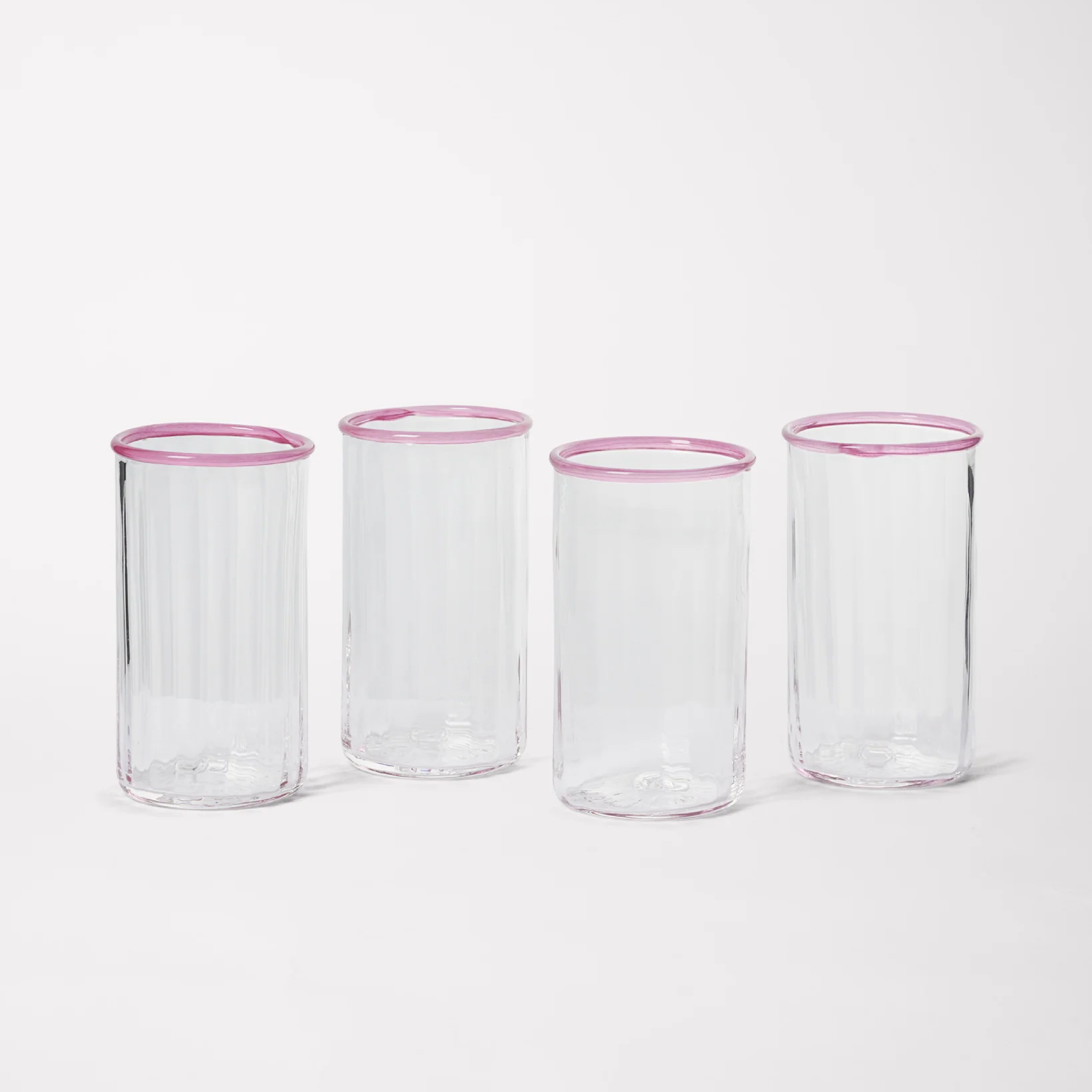 Peter Small Glass, Rose (Sæt á 4)