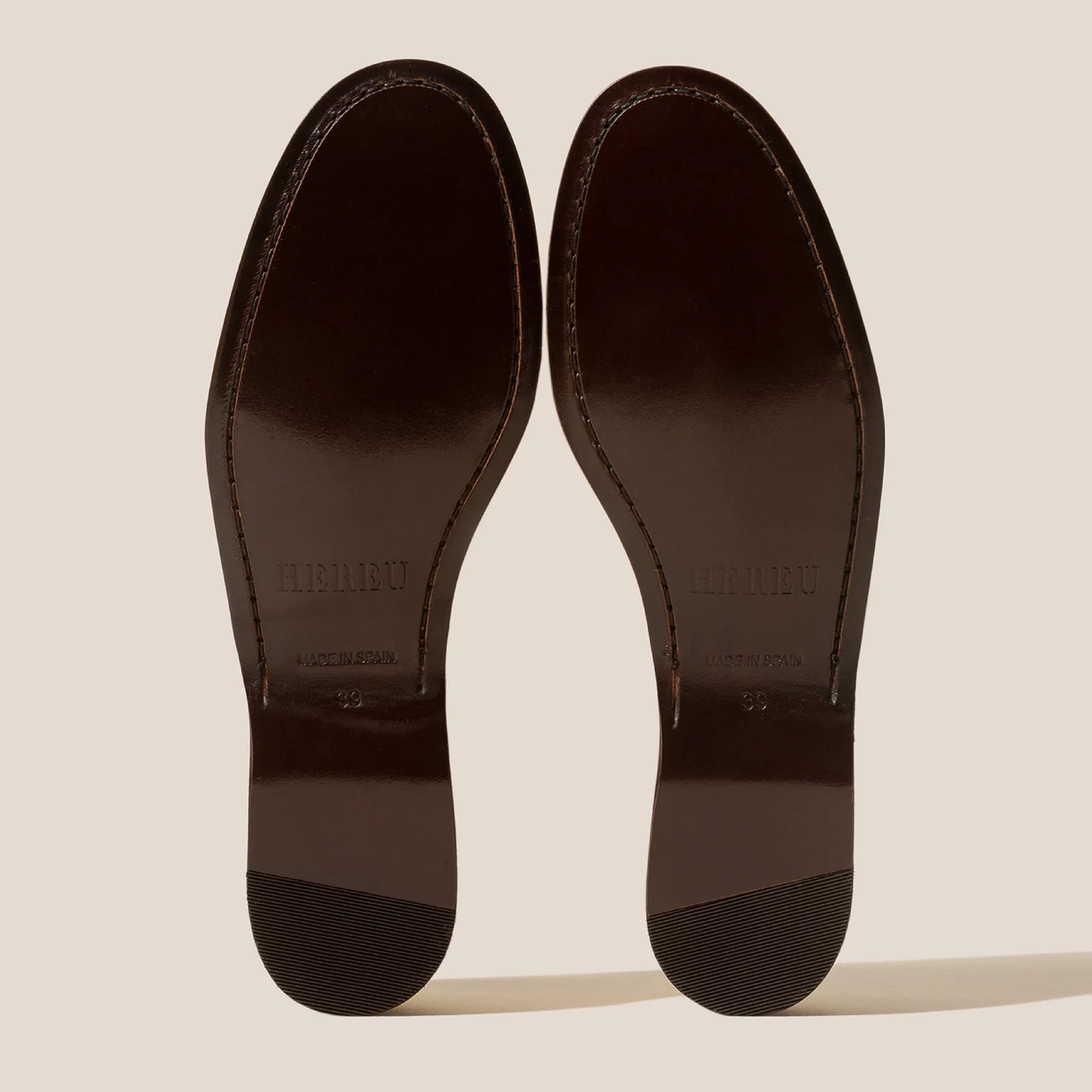 Alcover Supple Shiny T-Bar Loafers, Chestnut