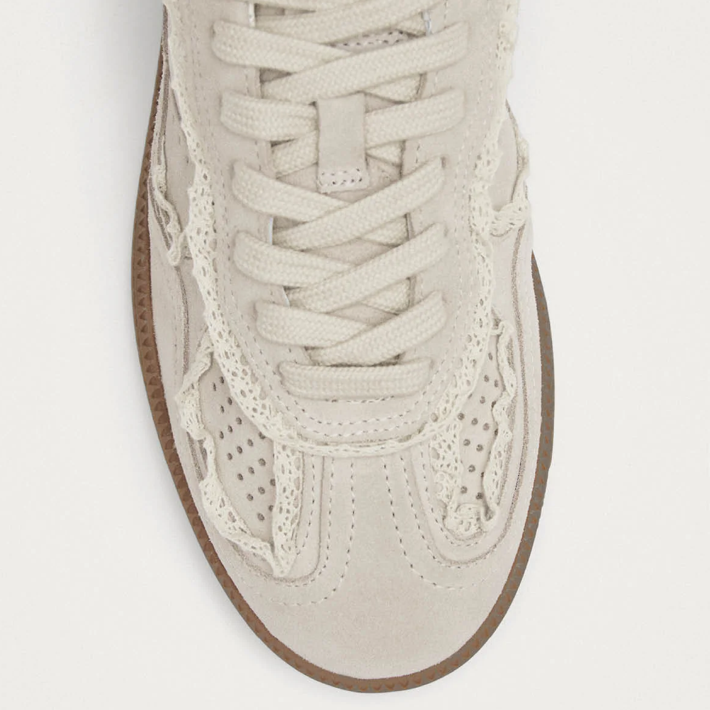 Tb. 490 Leather Sneakers, Crochet Cream