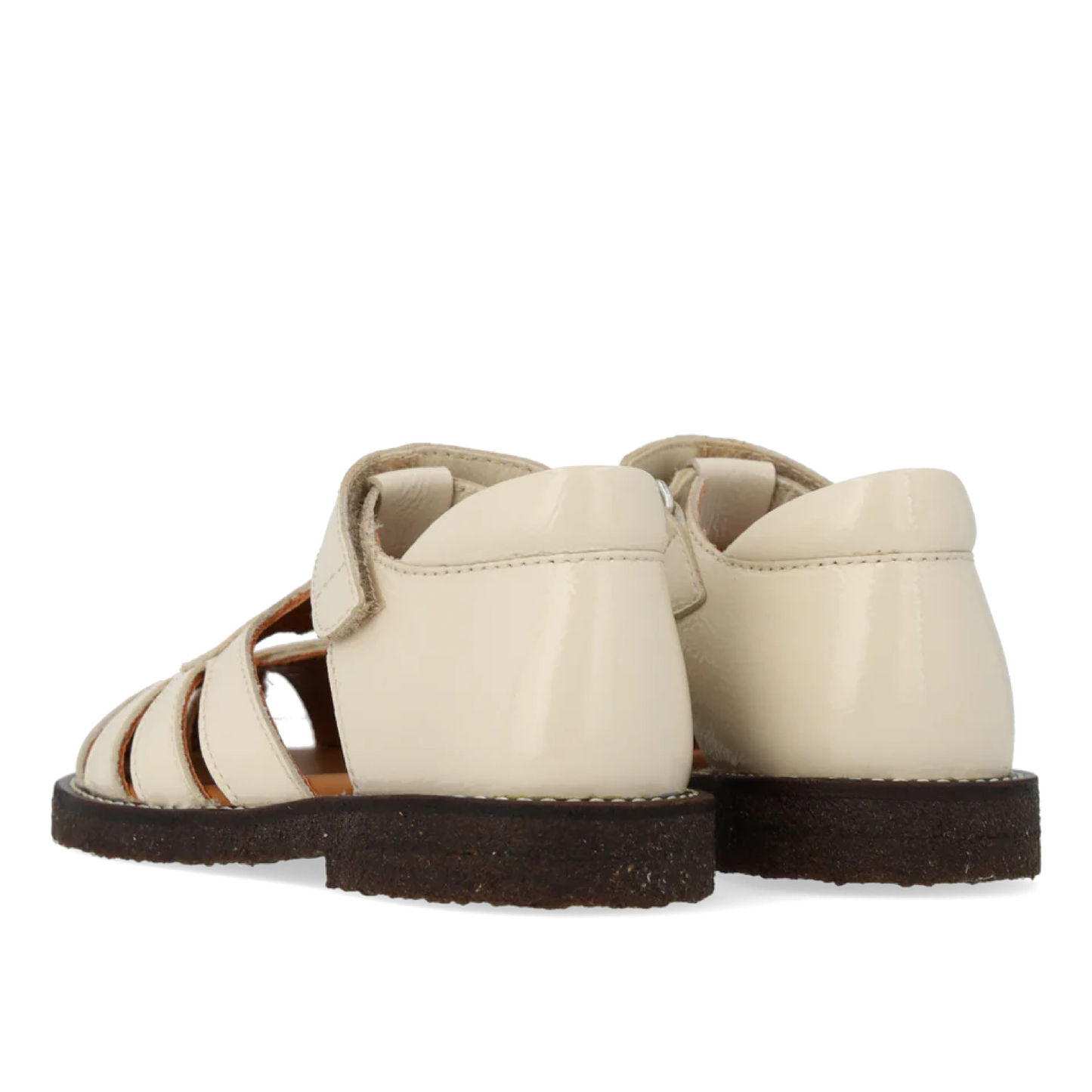 Hjertesandal Med Velcrolukning, Buttermilk