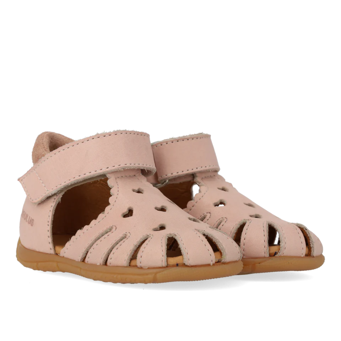 Prewalker Sandal Med Velcrolukning, Rosebud