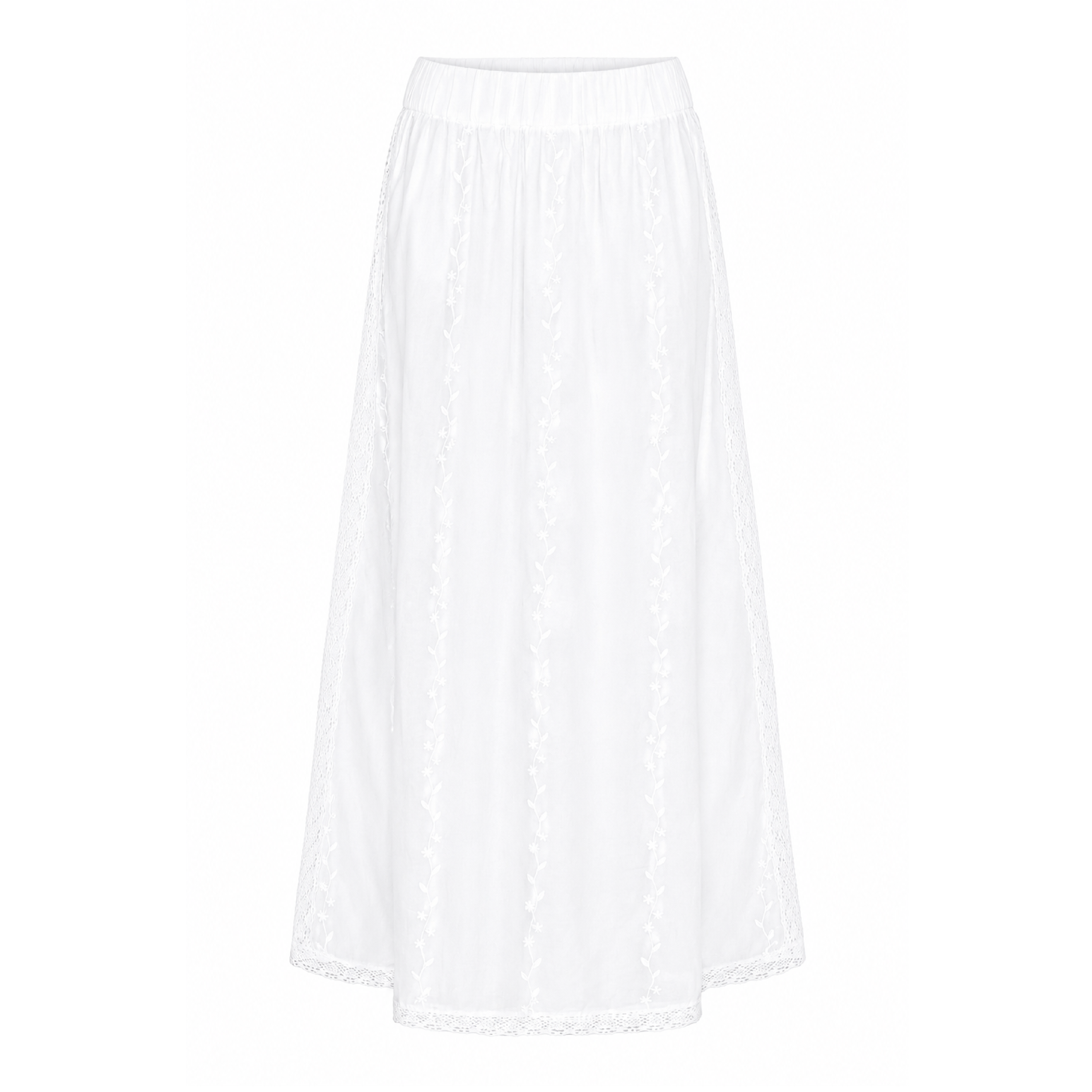 Solea Maxi Skirt, White Sand