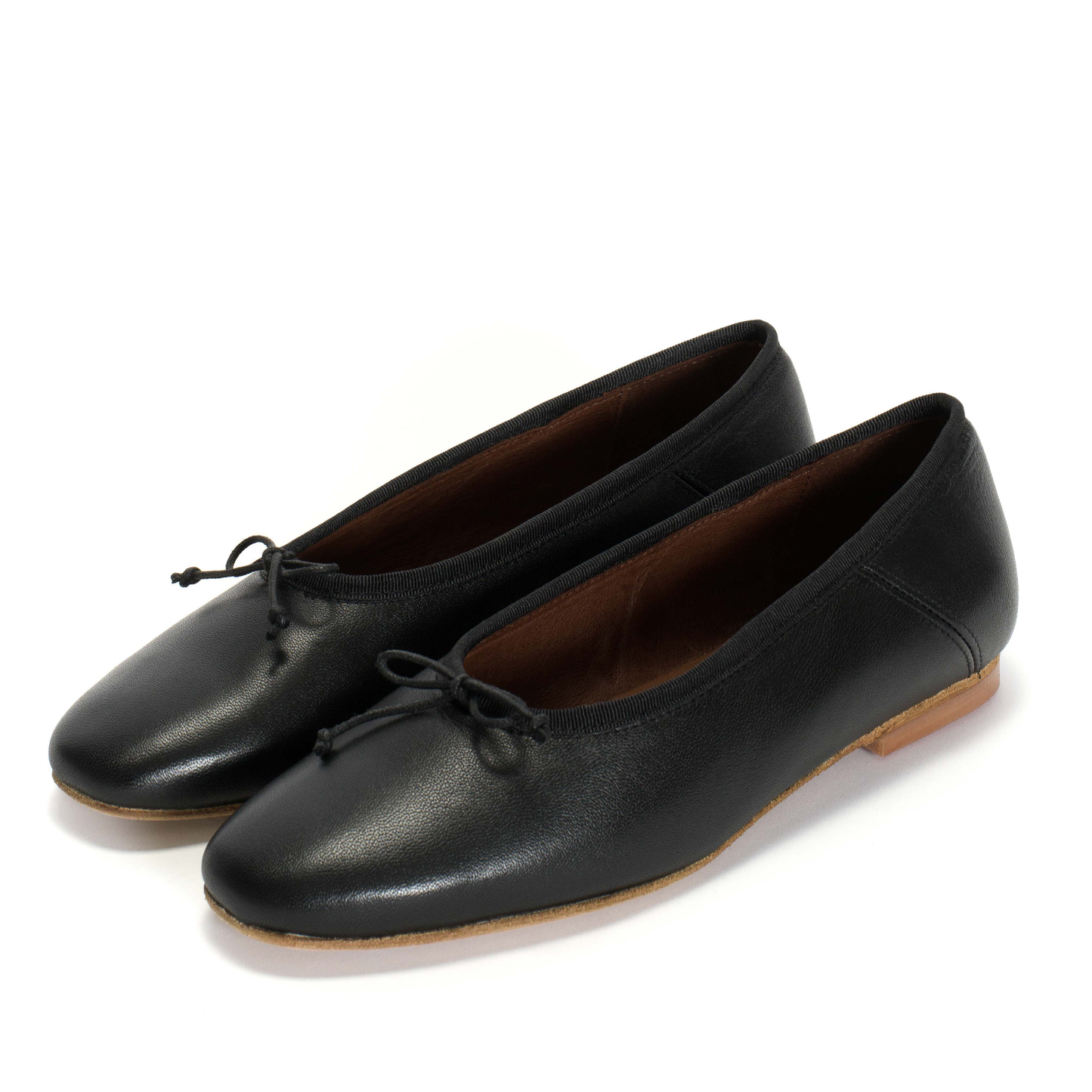 Sacha Ballerina Shiny Lamb, Black