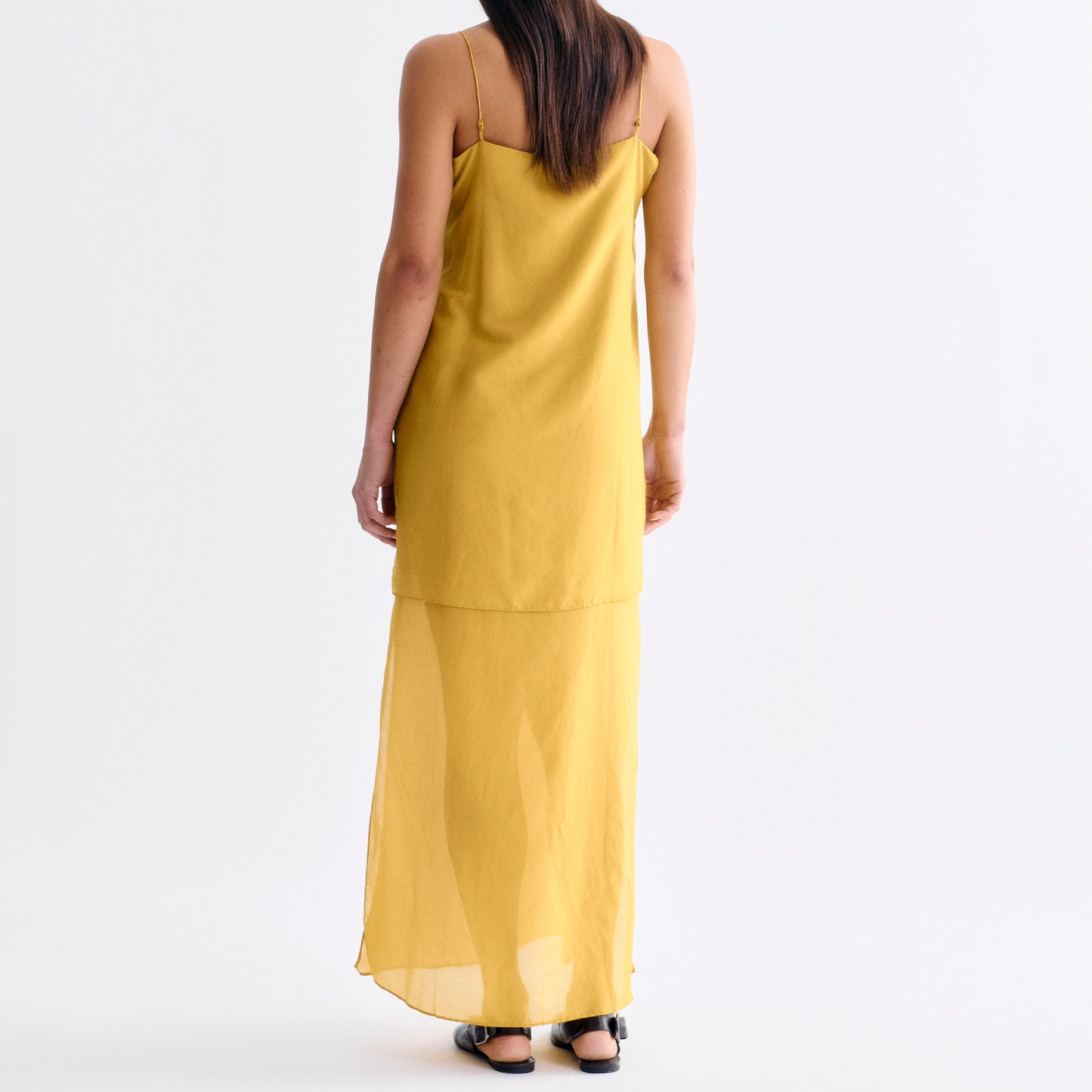 Alessia Dress, Golden Palm