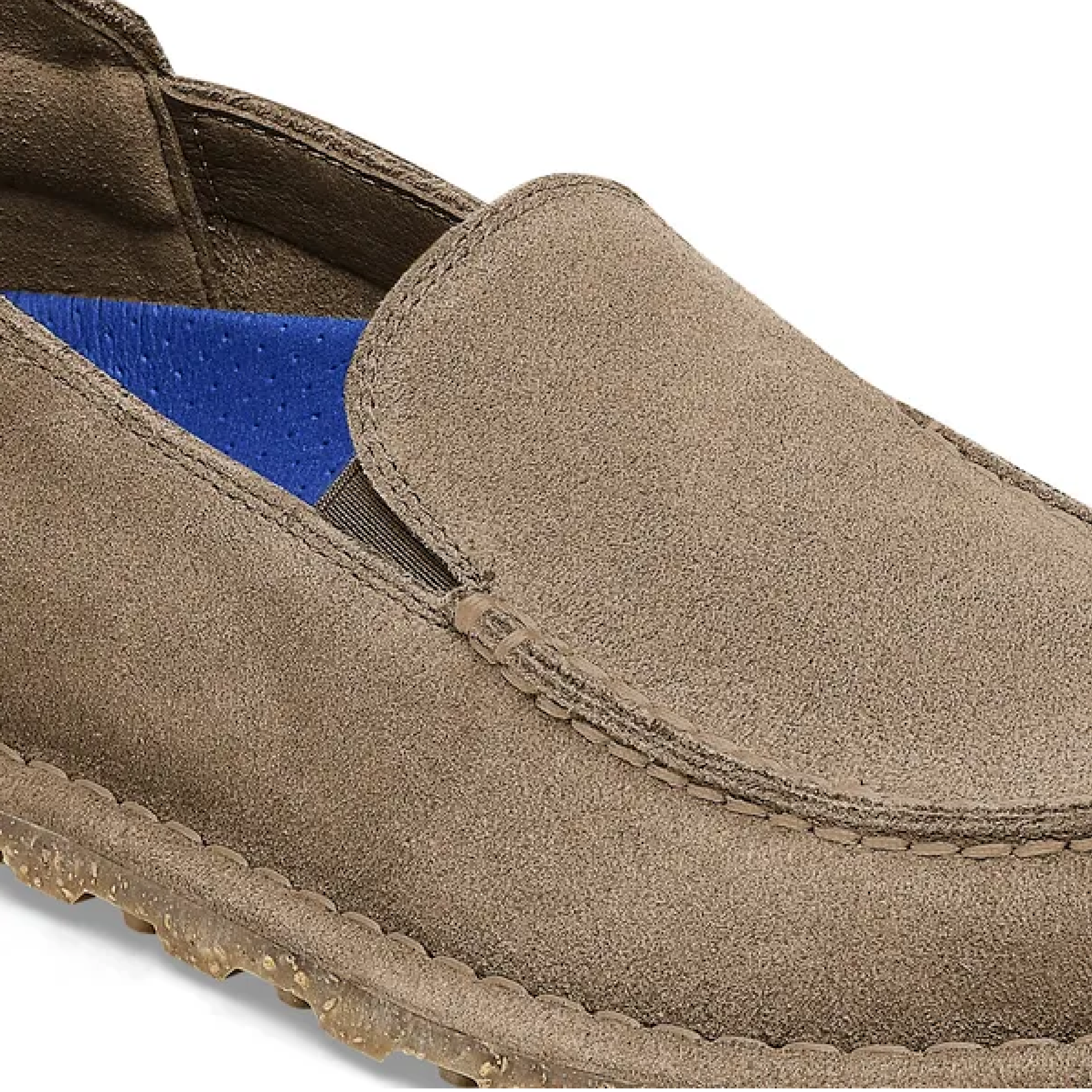 Utti Suede Leather, Gray Taupe