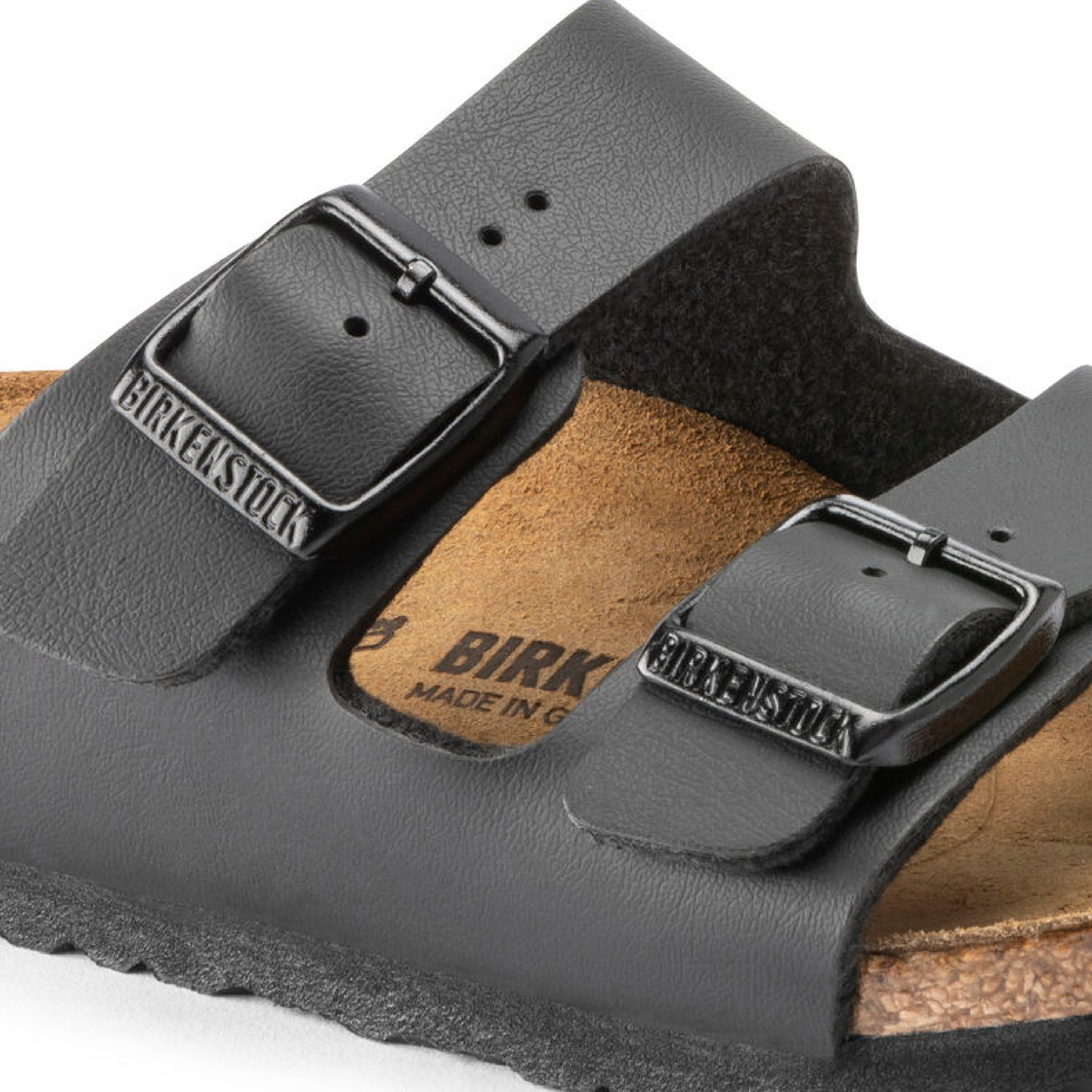 Arizona Børnesandaler Birko-Flor, Sort