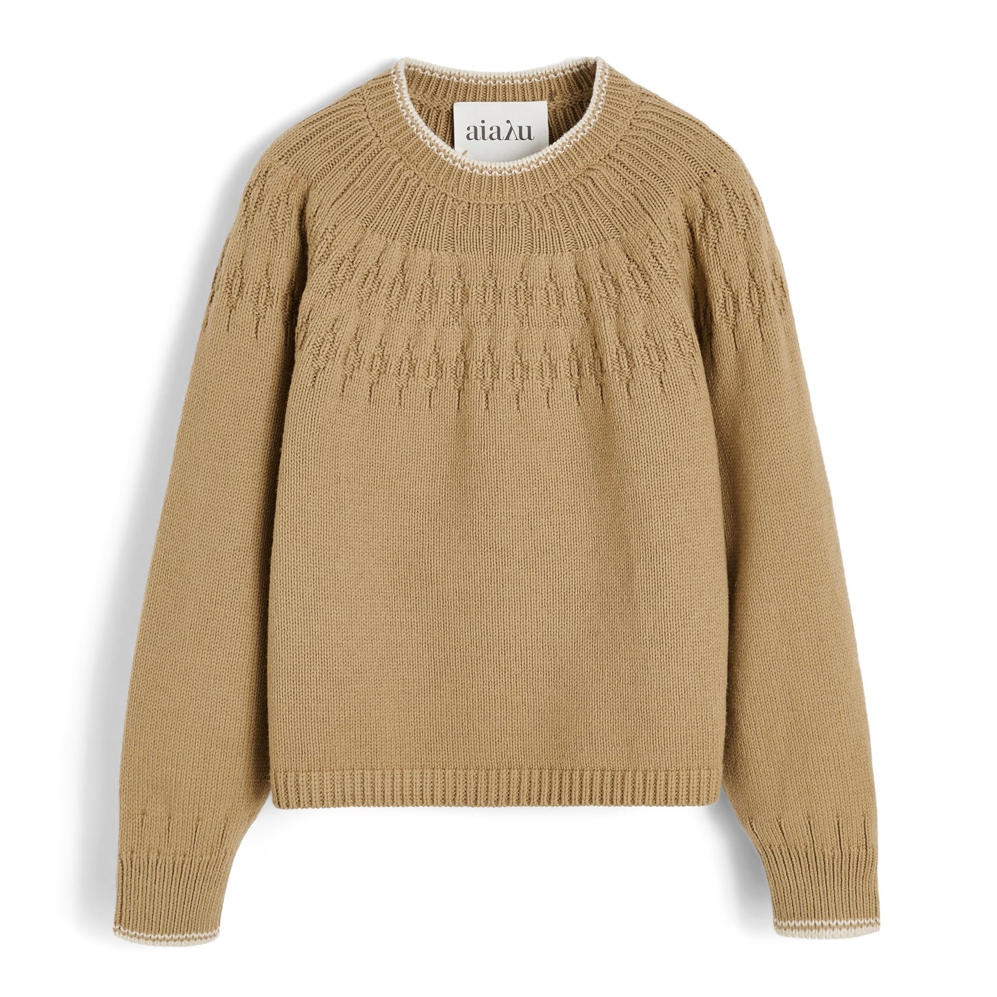 Flores Sweater, Fawn