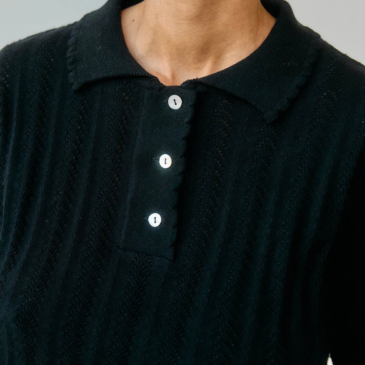 Georg LS Polo, Black