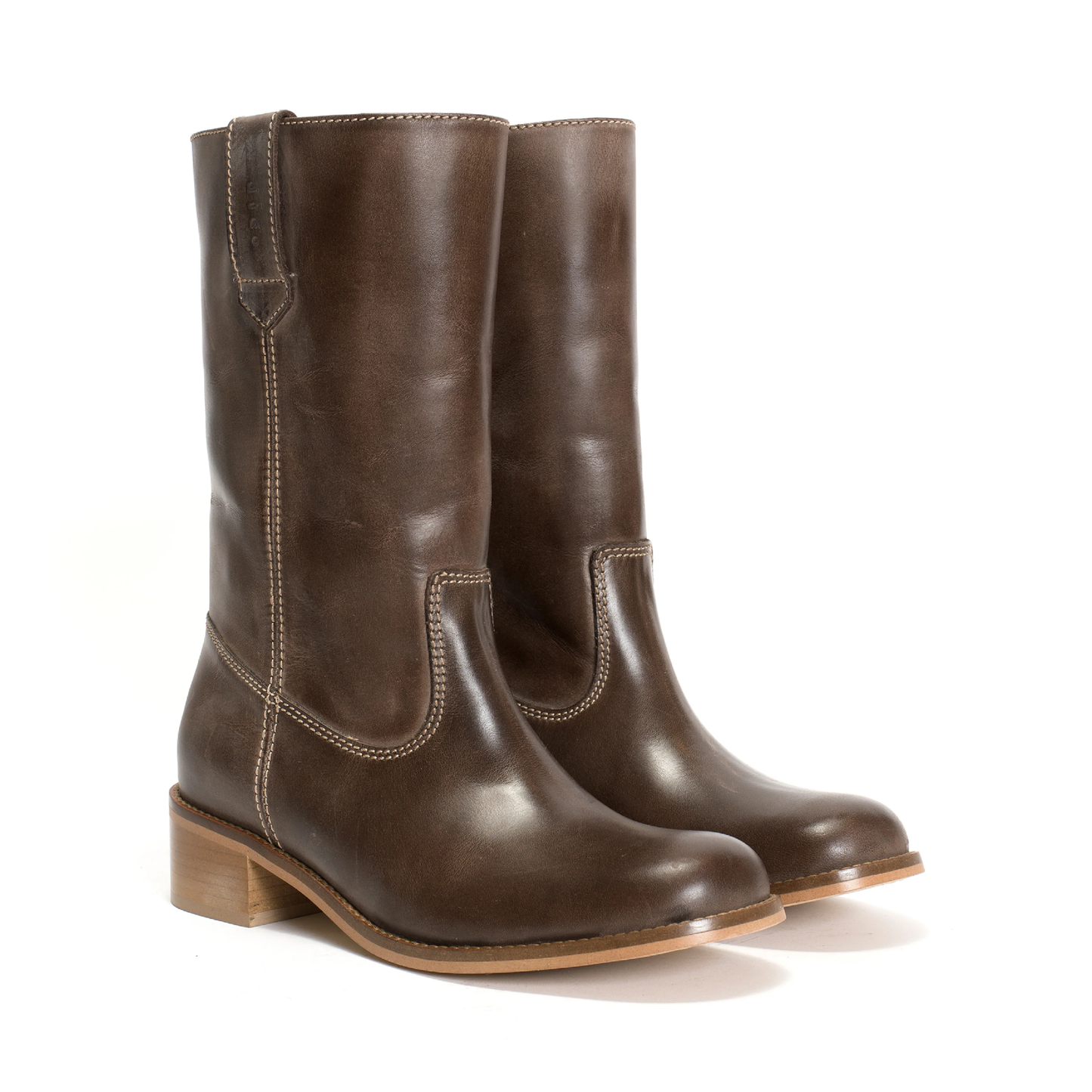 Julia Støvle, Escovado Dark Brown