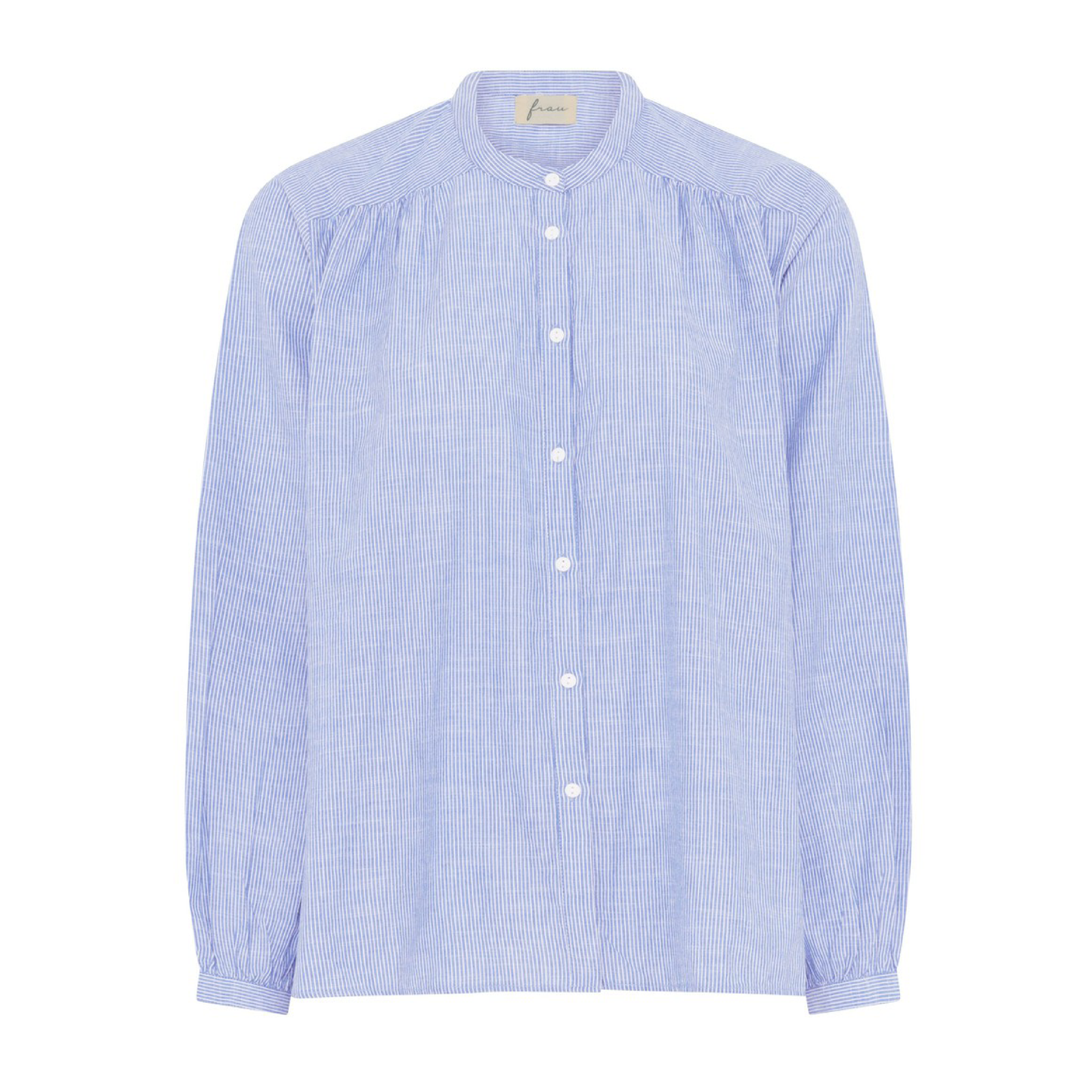 Florence Shirt, Baby Lavender Stripe