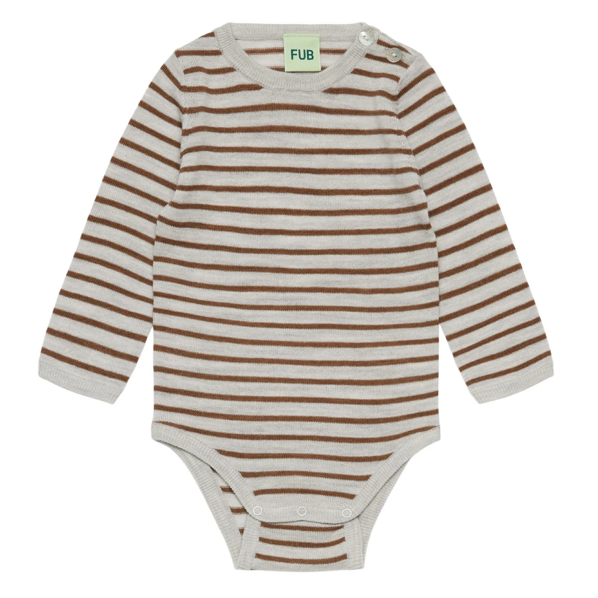 Baby Body, Light Grey Melange/Hazel