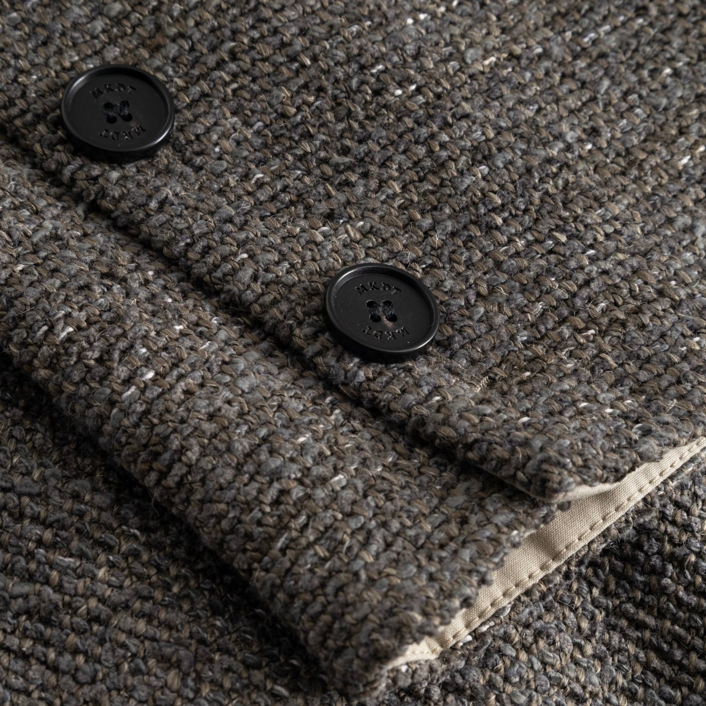 Clarissa Structure Blend Jacket, Mink Melange