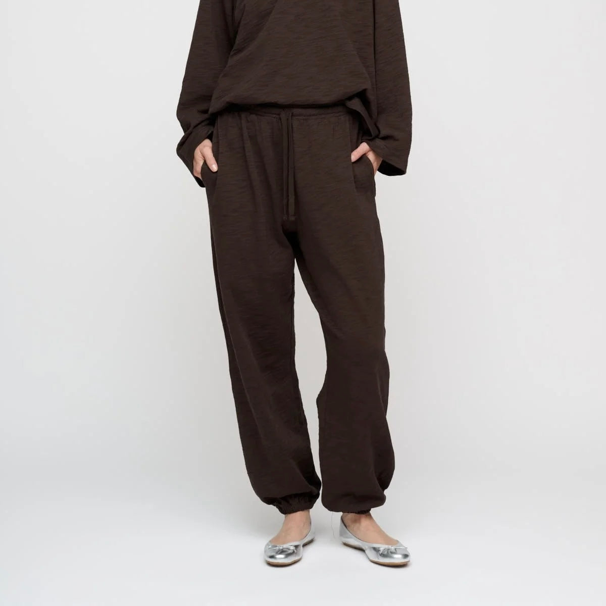 Zen Sweatpants, Dark Brown