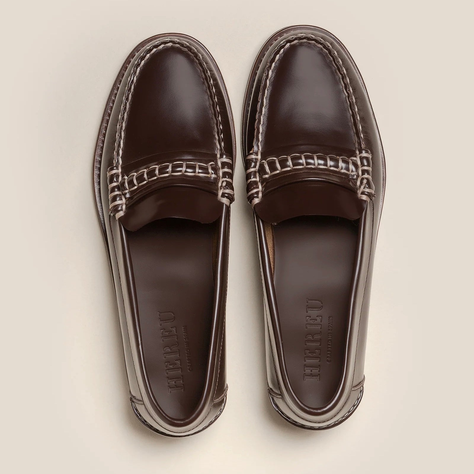 Borada Loafers, Dark Brown