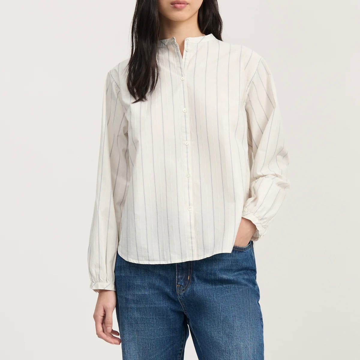 Bibbi Shirt Champetra, Mix French Blue
