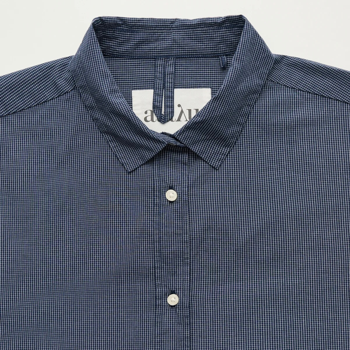Shirt Check, Navy Check