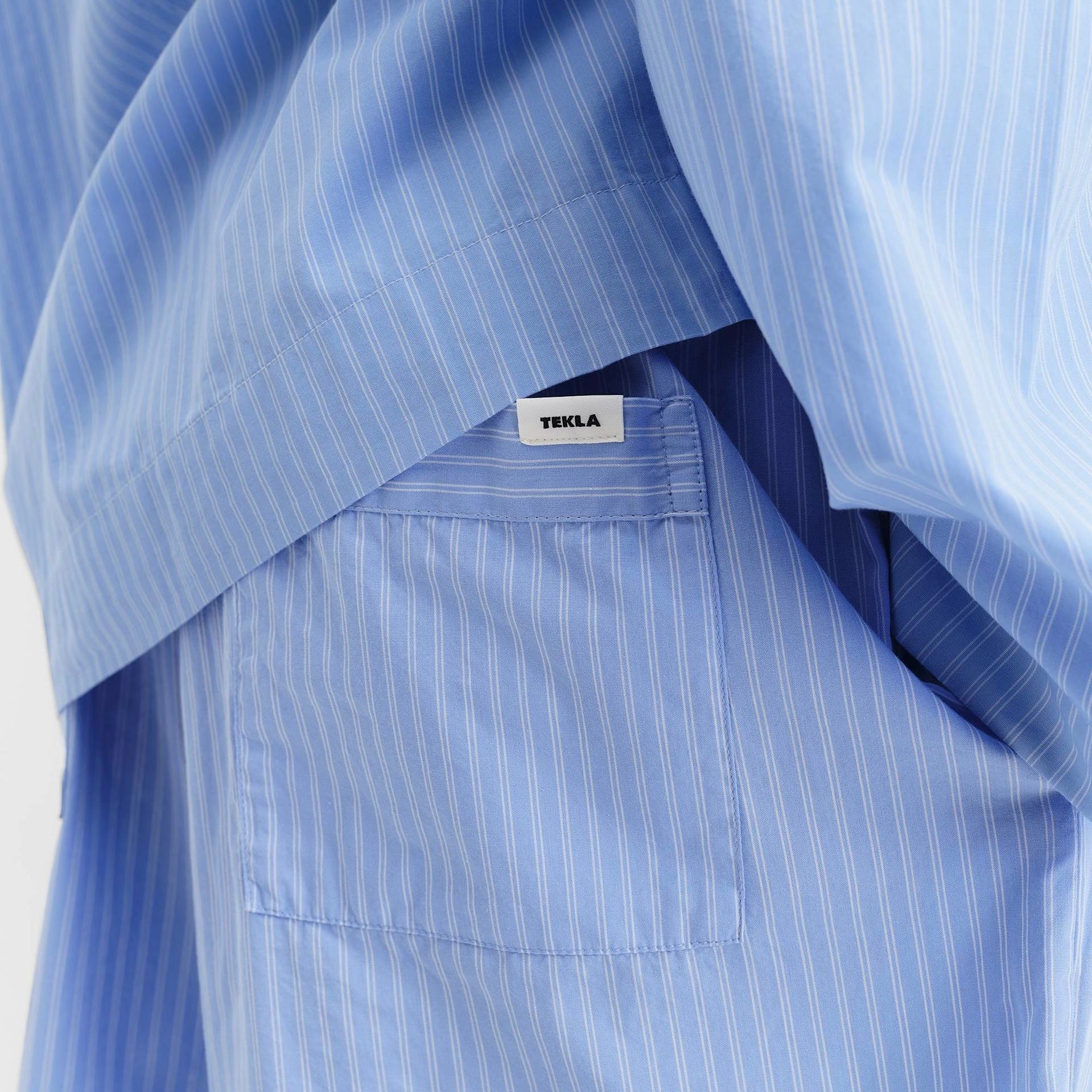 Poplin Shorts, Pin Stripes