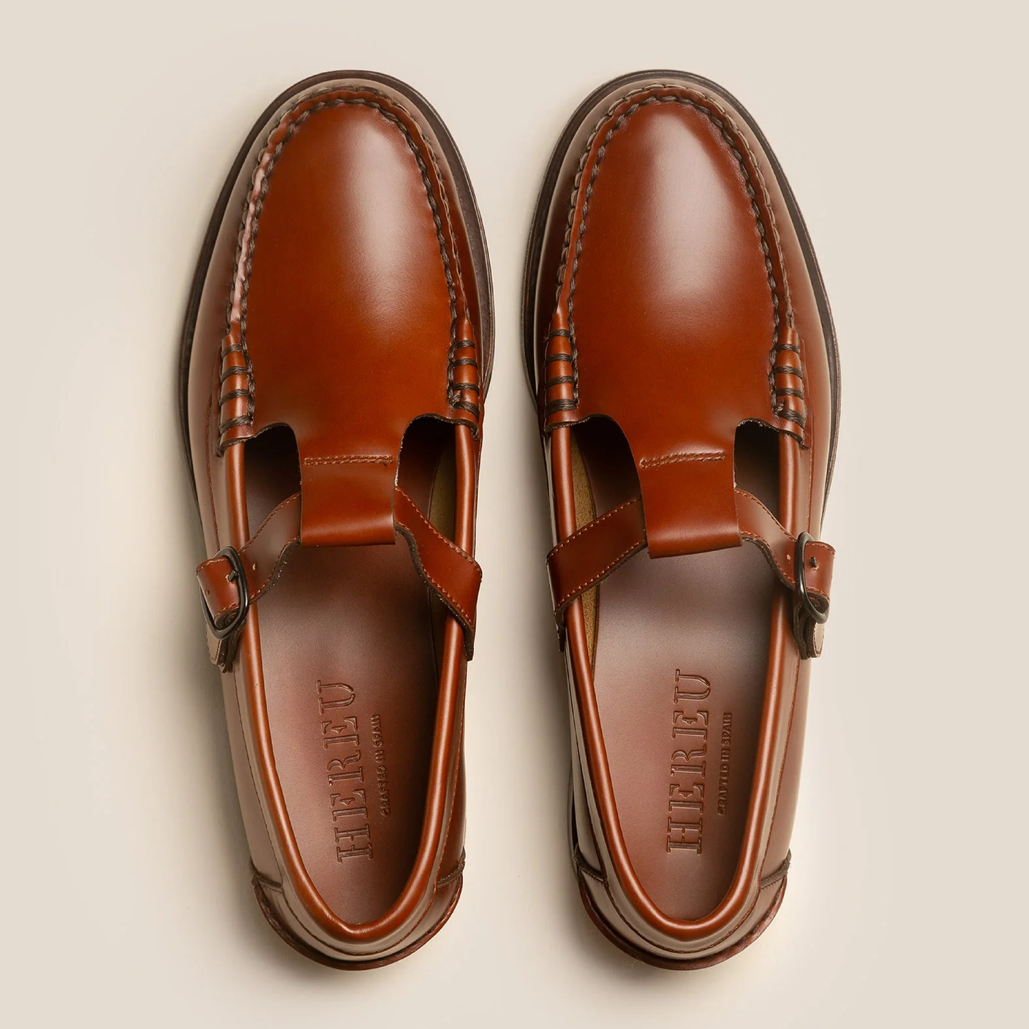 Alber Loafers, Tan