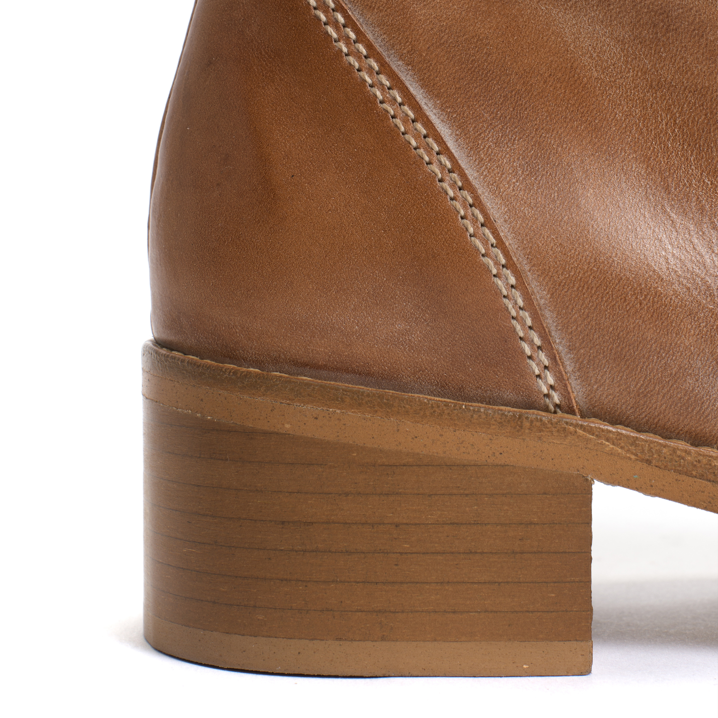 Hunter Buckle Støvle, Dark Tan