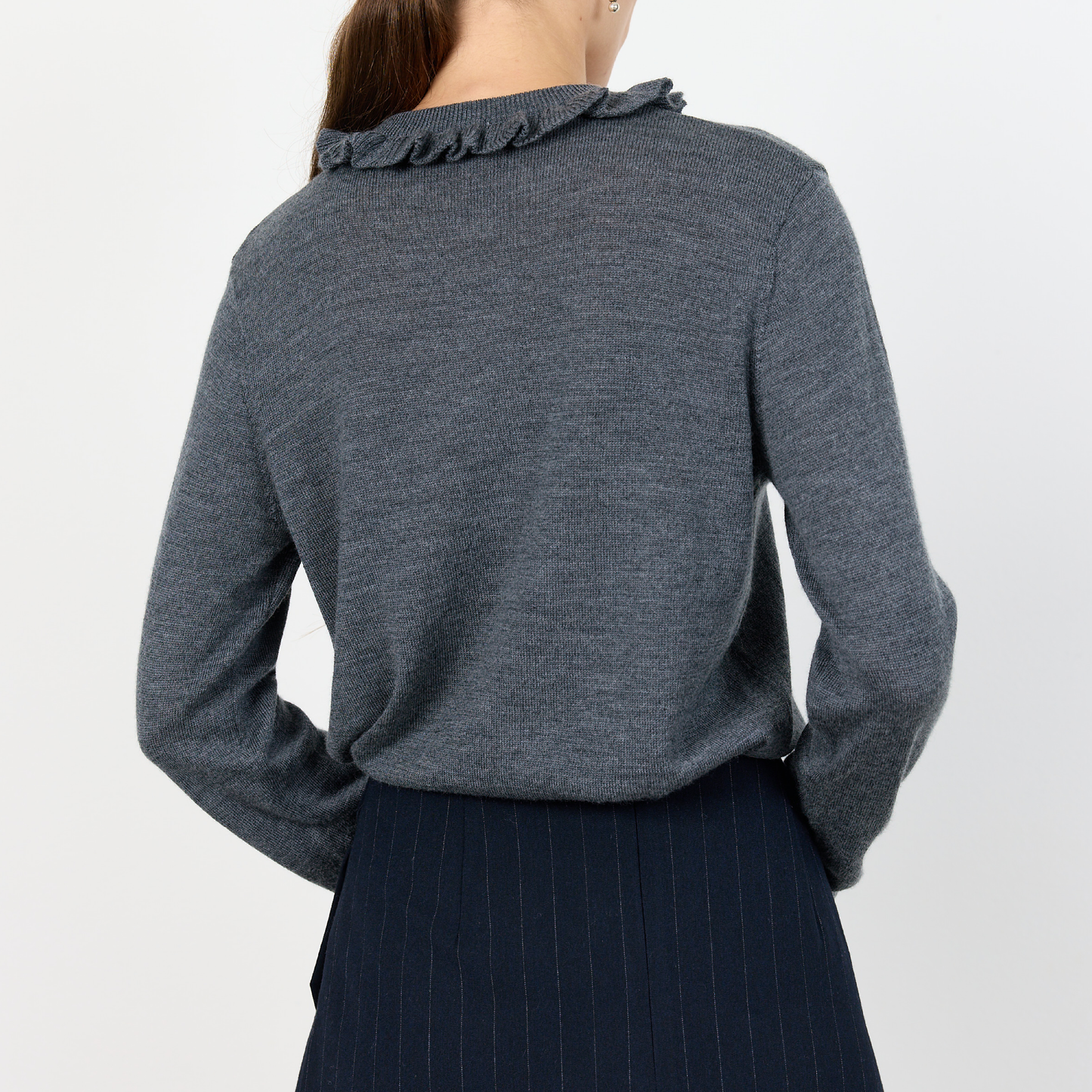 Ismaila 14 Cardigan, Stormy Grey