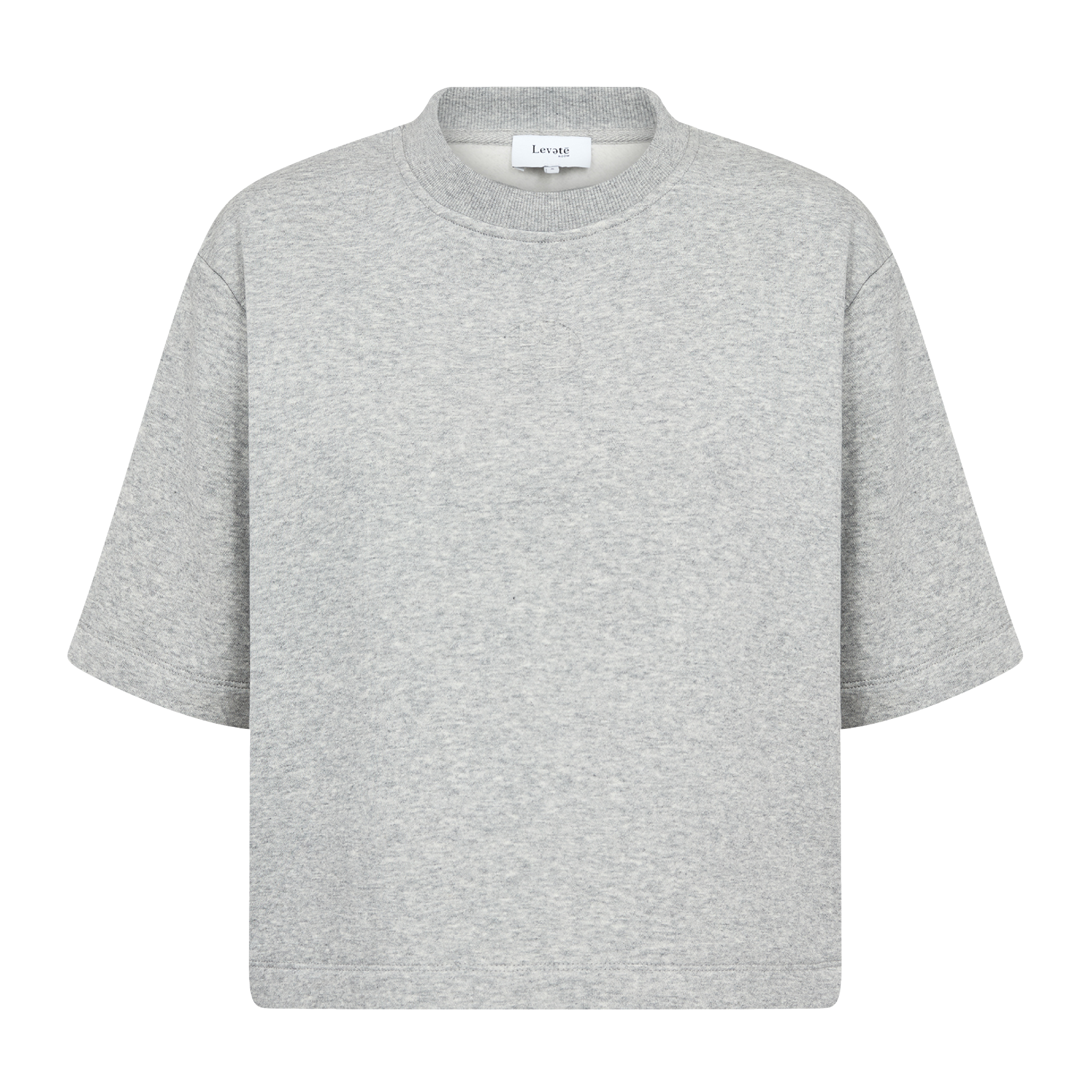 Nuka 28 Tee, Light Grey Melange