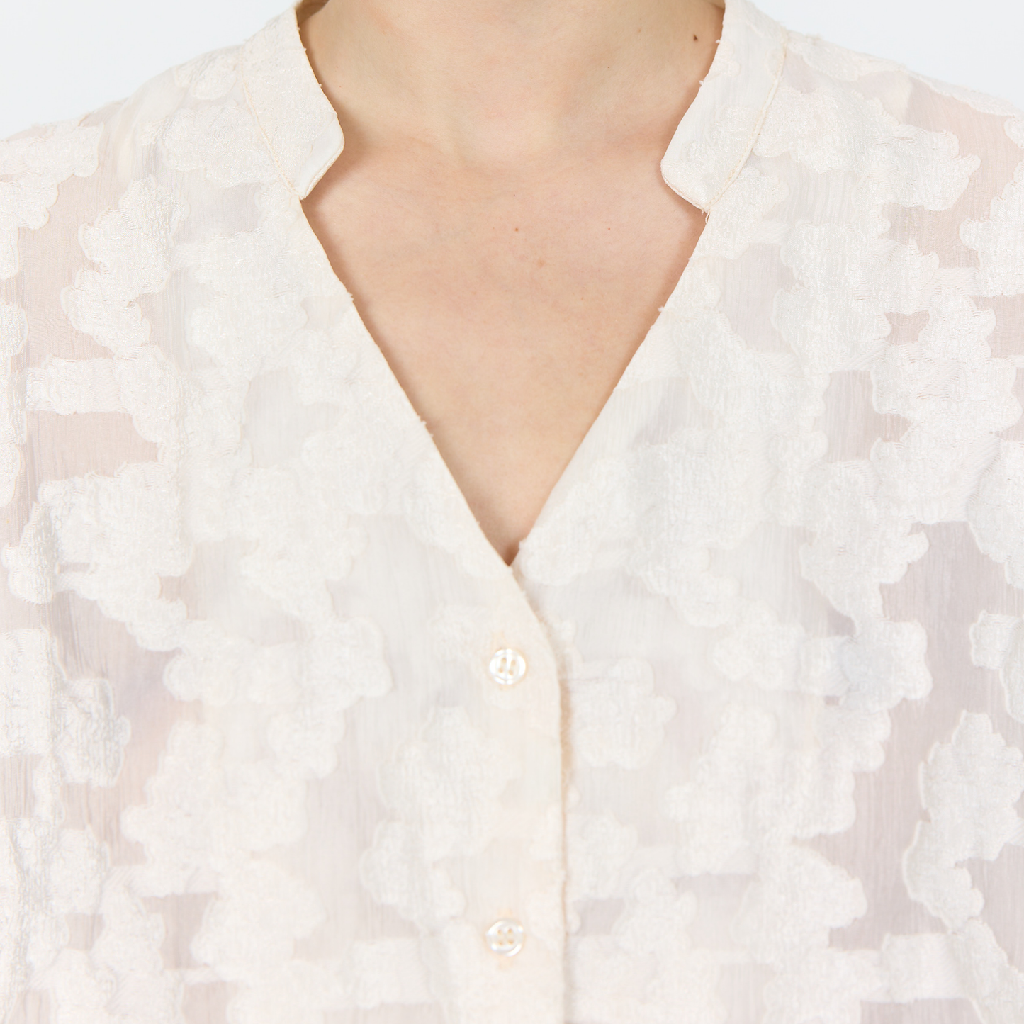 Novelle 2 Skjorte, Creme