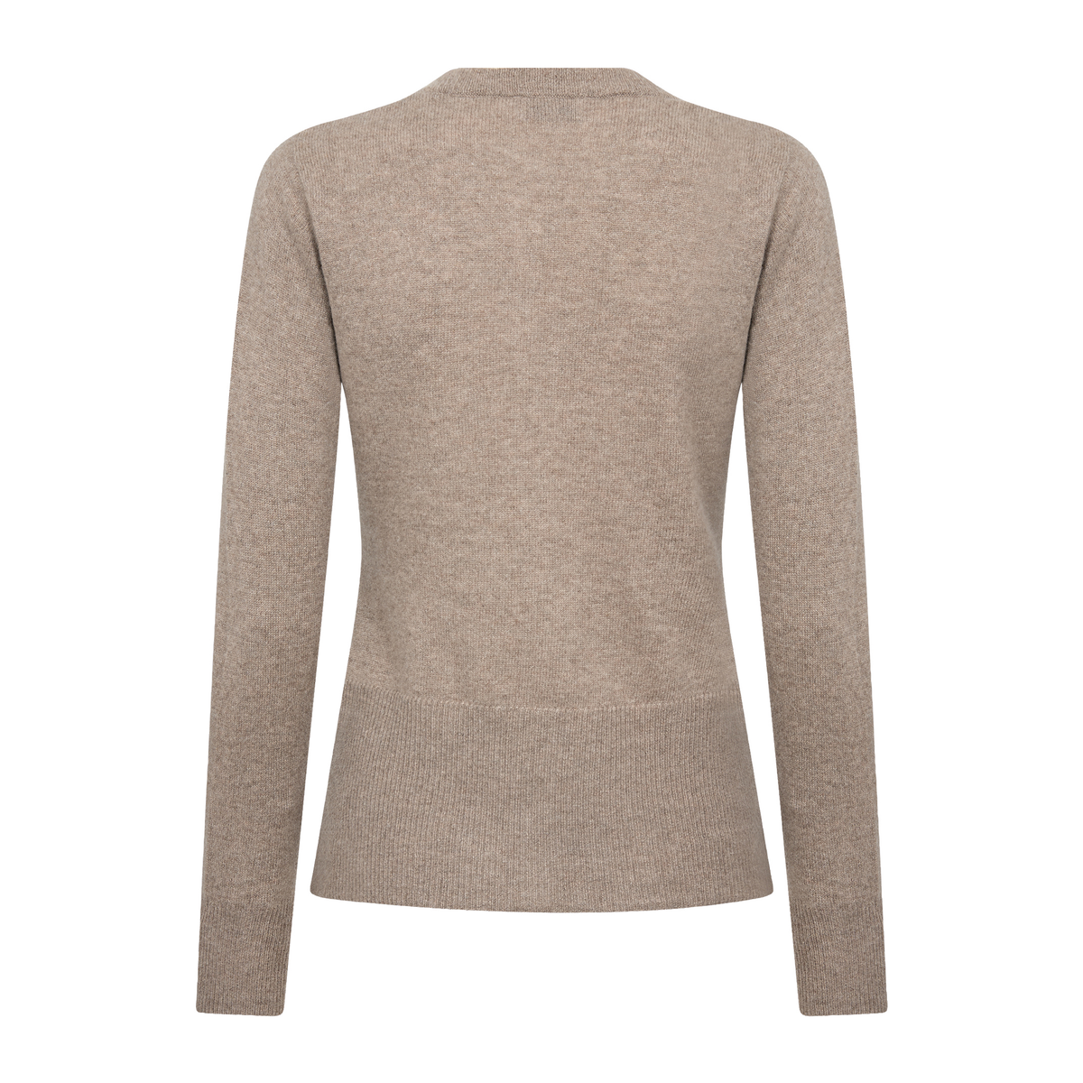 Eloise 21 Cashmere Cardigan, Plaza Taupe Melange