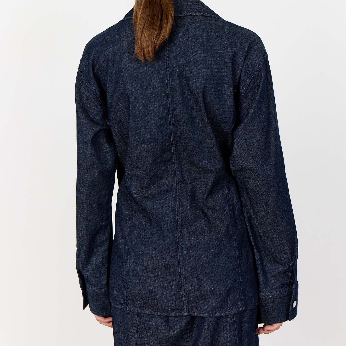 Nuri 1 Jakke, Denim Blå