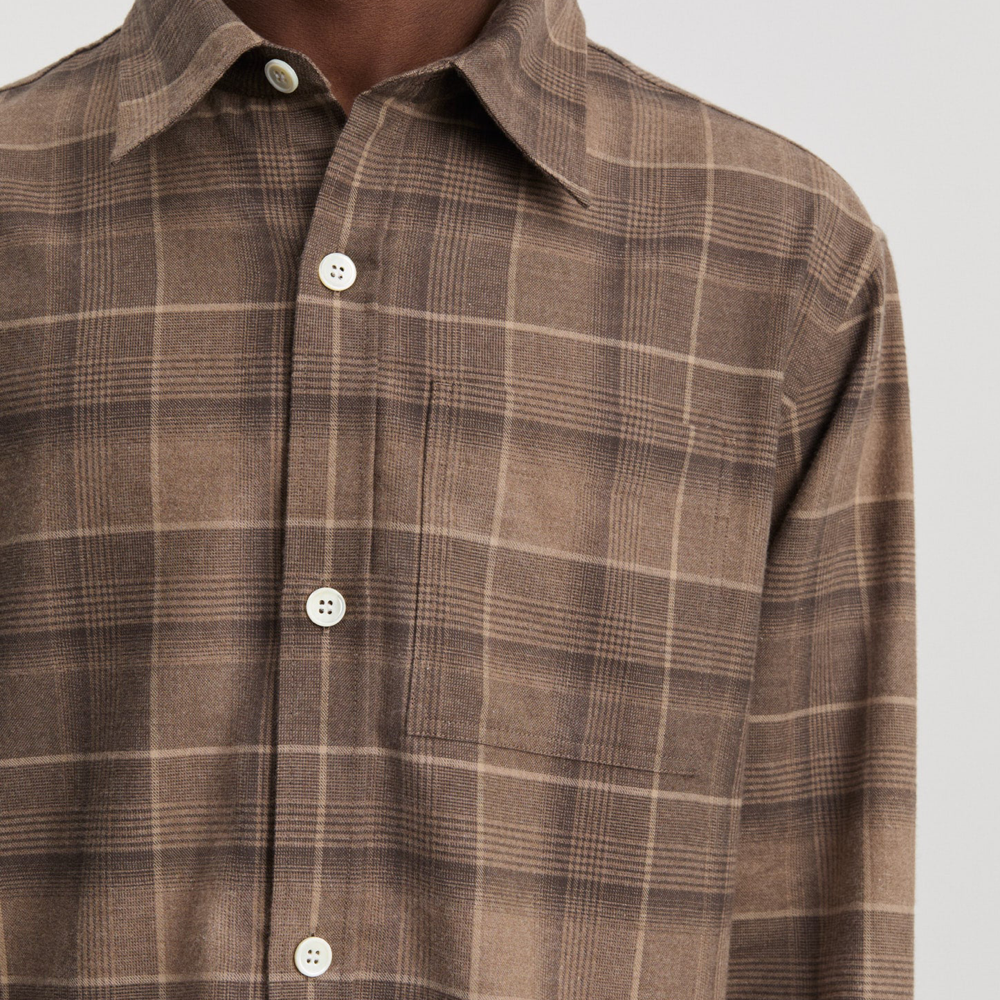 Another Shirt 4.0, Light Brown Check