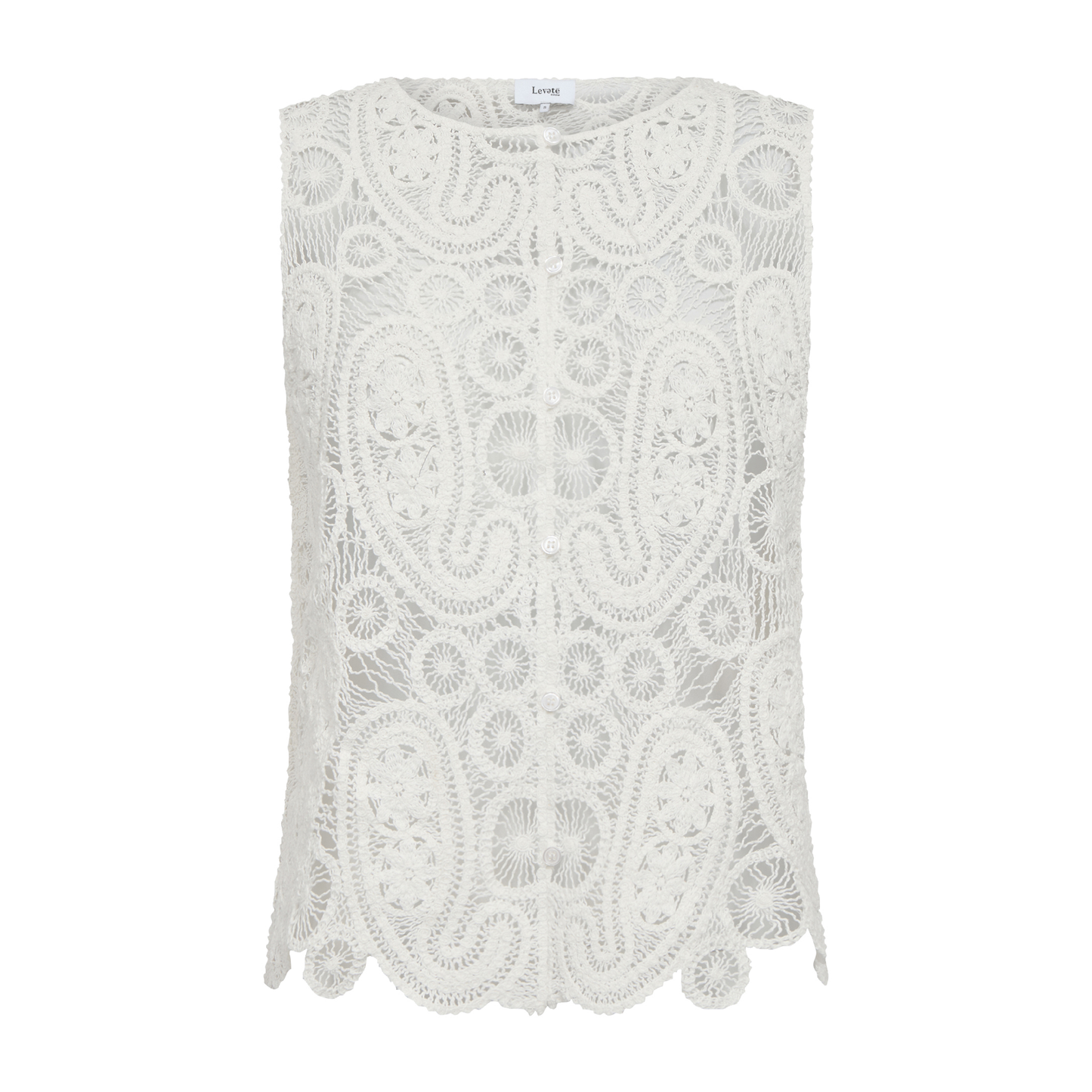 Livia 3 Top, Off White