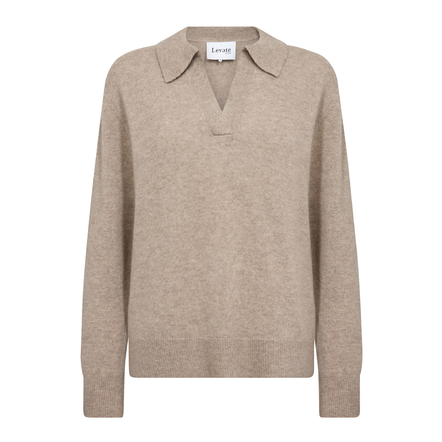 Eloise 5 Cashmere Strik, Aluminum Melange