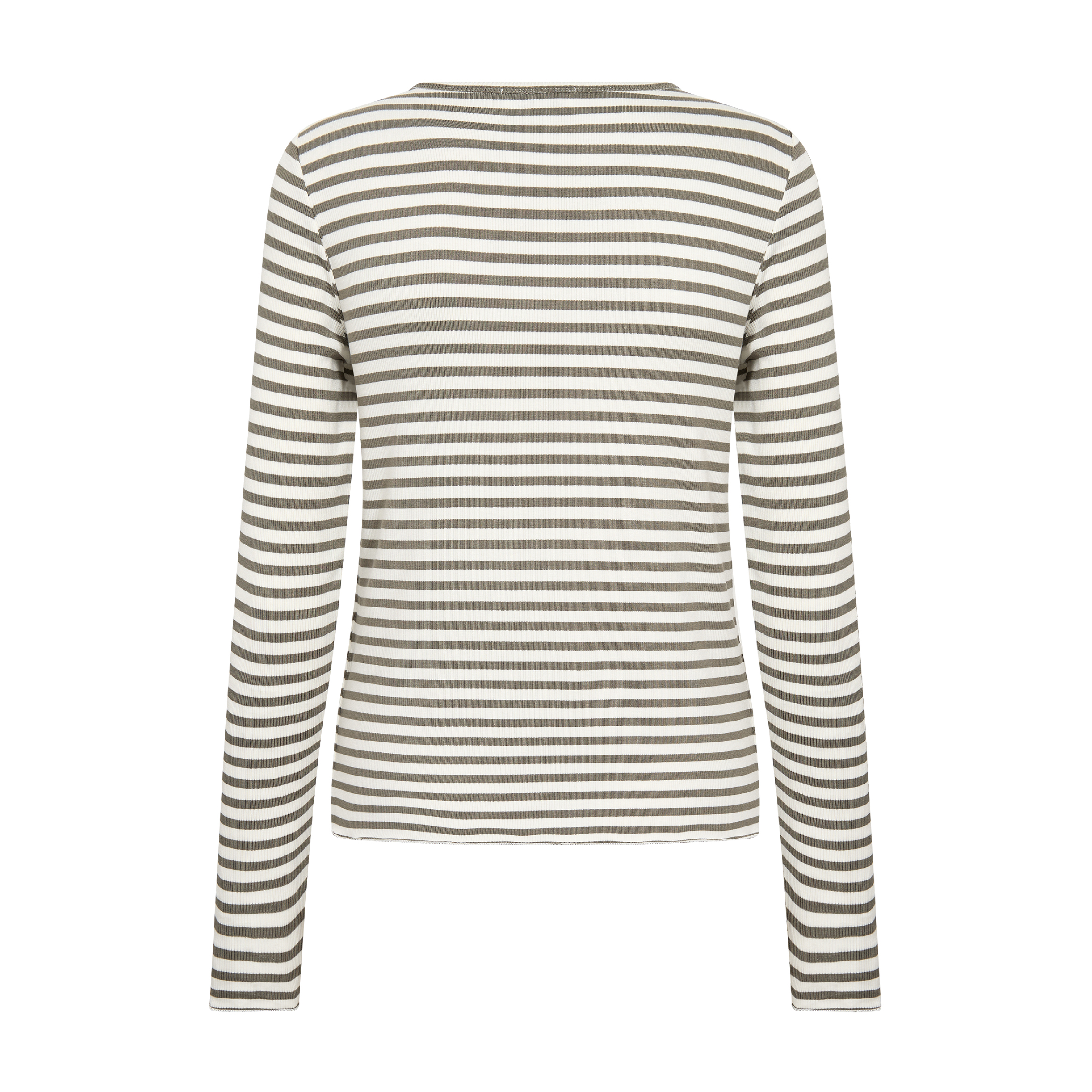 Ika 11 Bluse, Kalamata Green/Off White