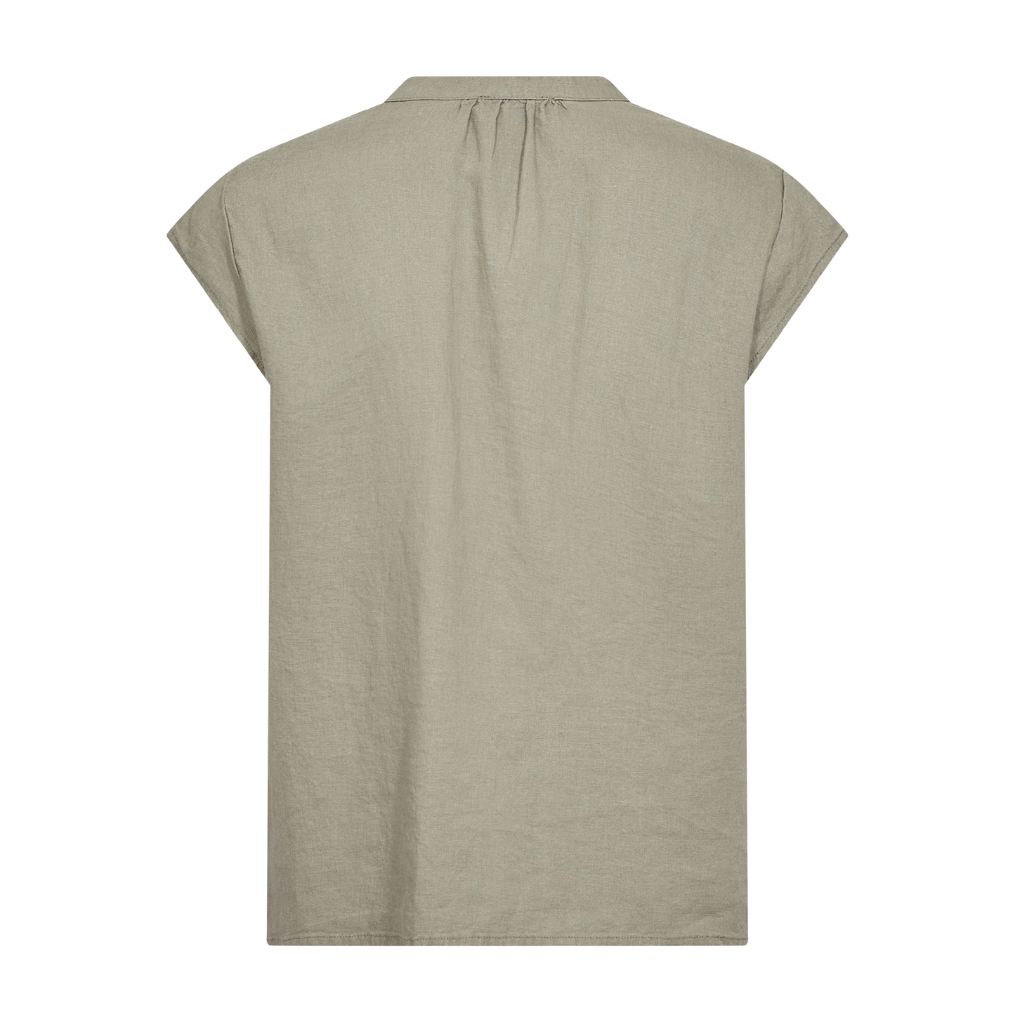 Naja 19 Top I Hør, Dark Moss