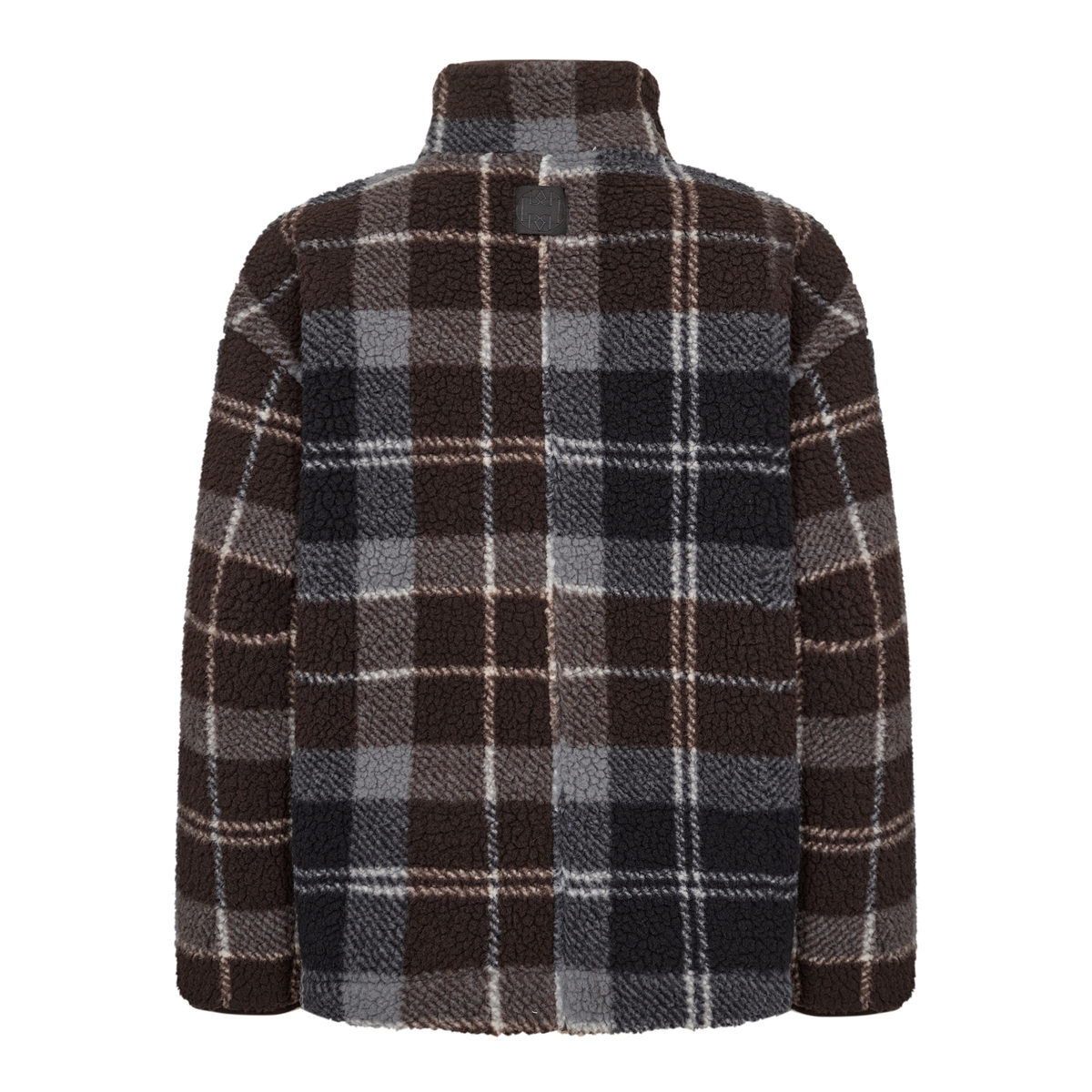 Tass 1 Fleece Jakke, After Dark Brown Ternet