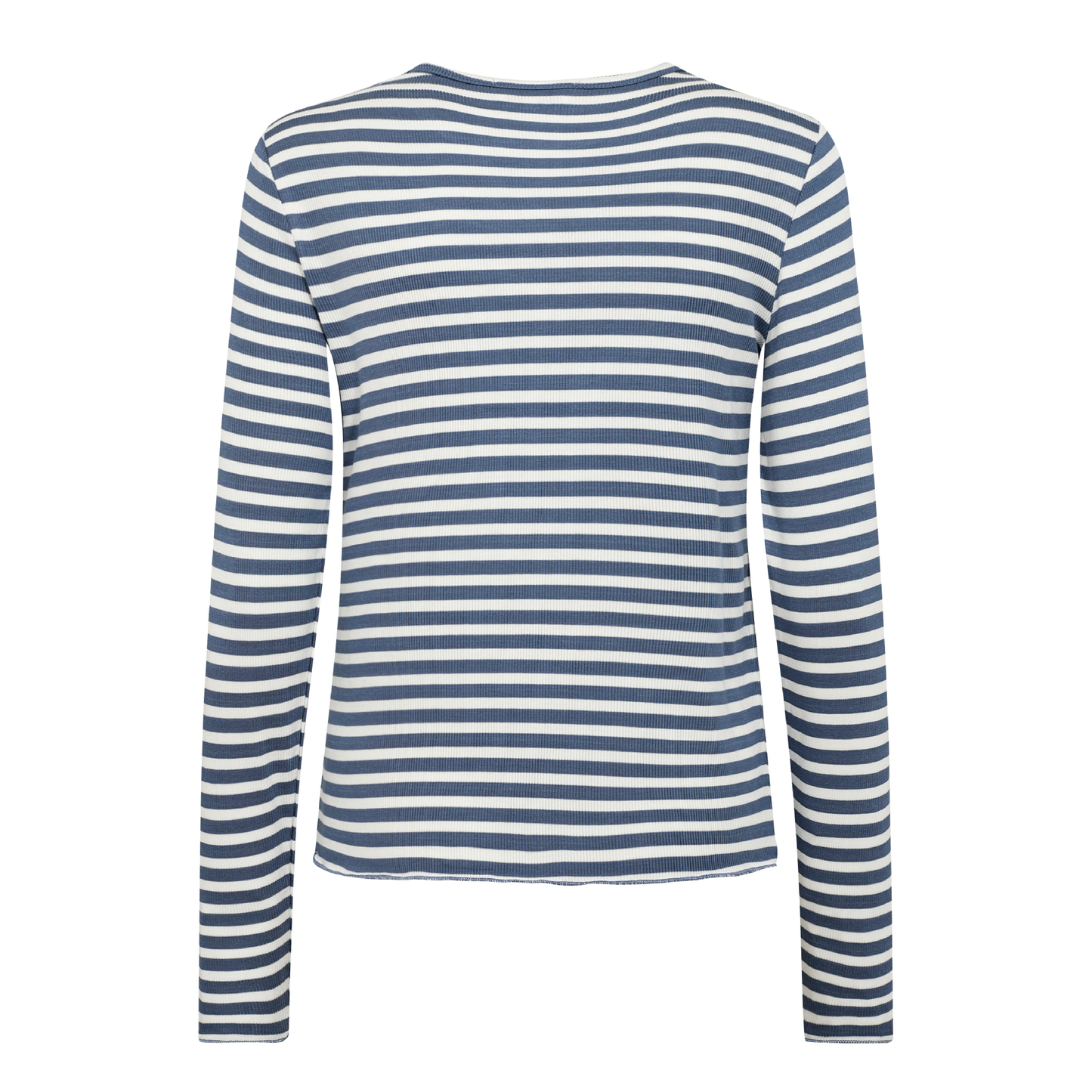 Ika 11 Bluse, Blå/Off White