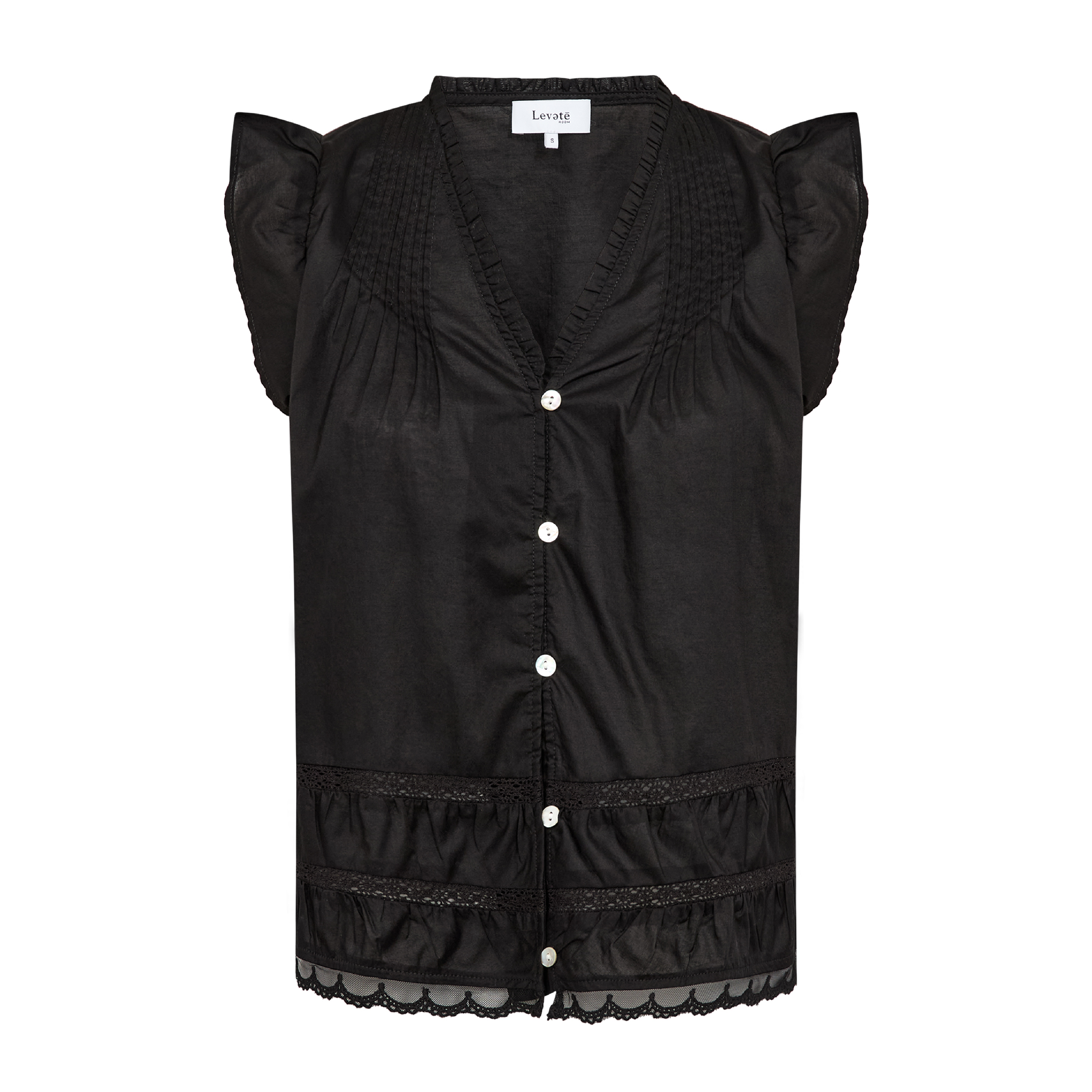 Rosy 2 Top, Sort