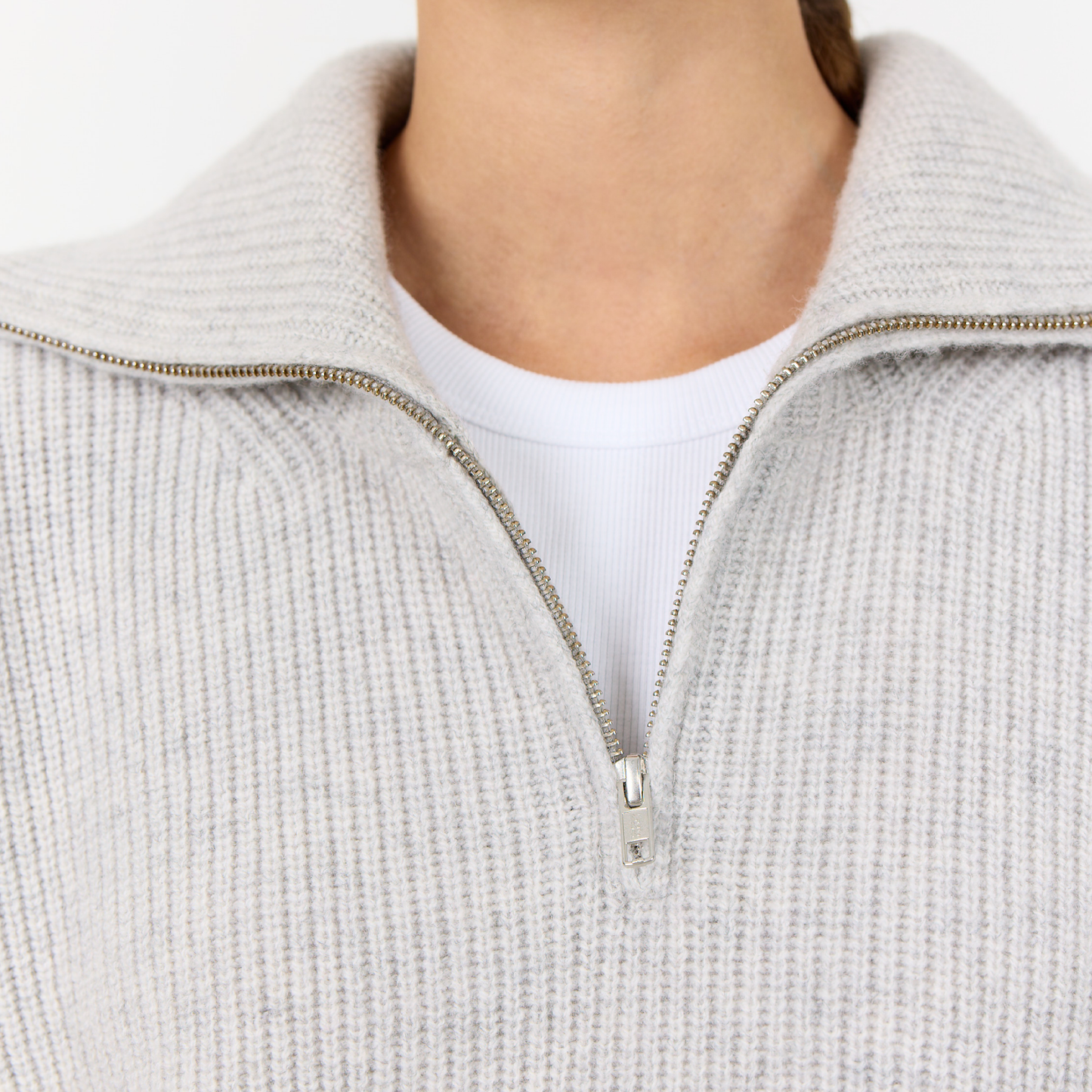 Perle 10 Strik, Rock Grey Melange