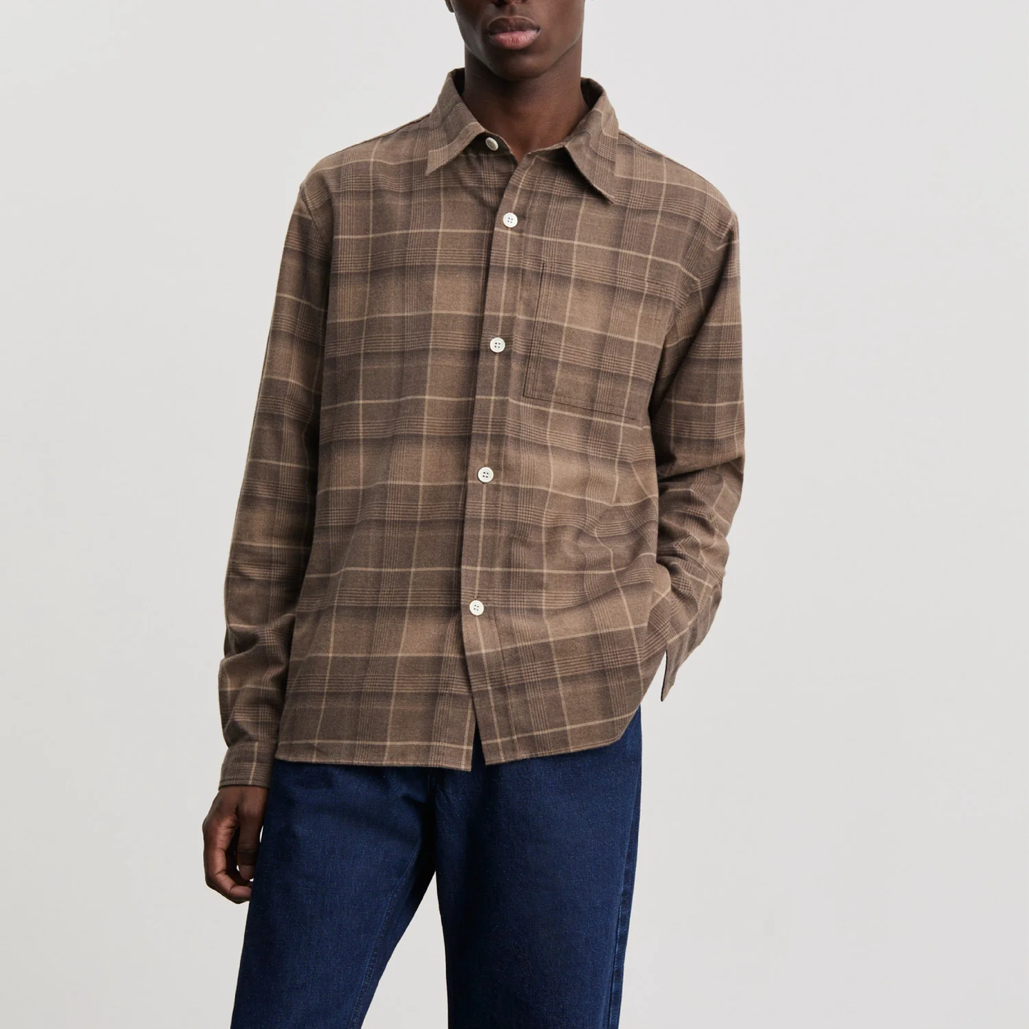 Another Shirt 4.0, Light Brown Check