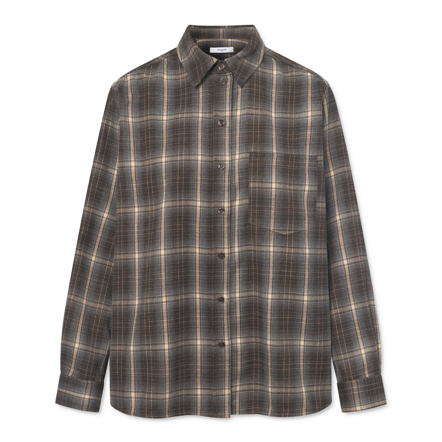 Elotta Shirt, Green Multi Check