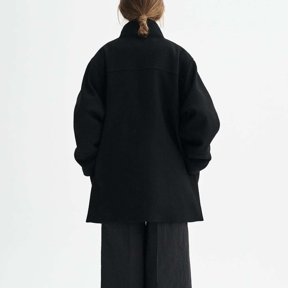 Julia Wool Coat, Black