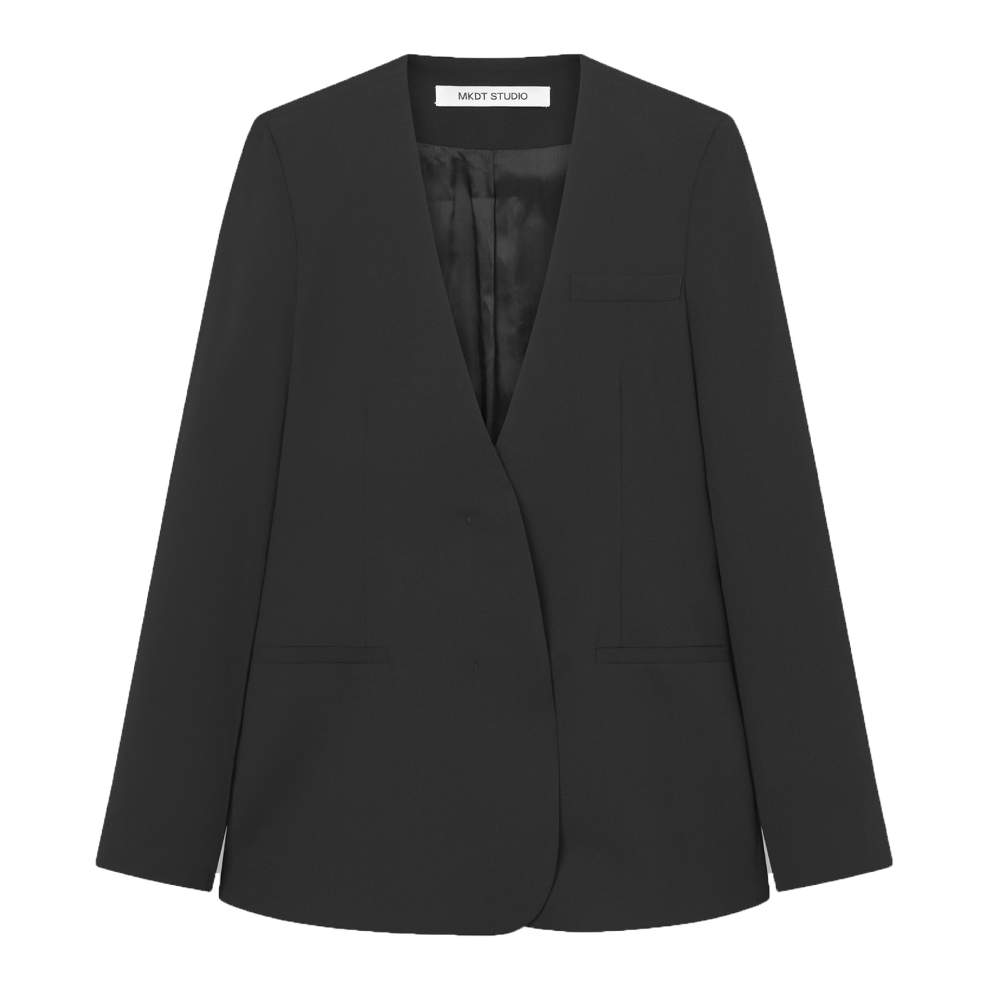 Jute Crepe Georgette, Black