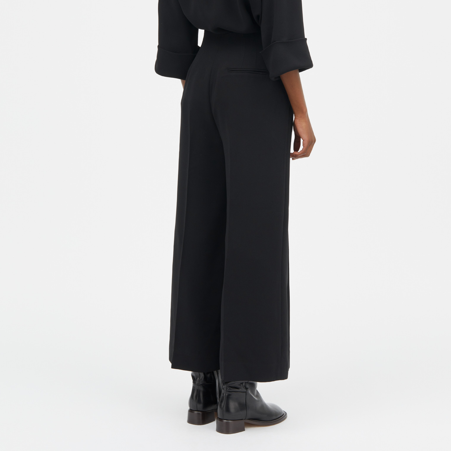 Pallas Crepe Georgette, Black