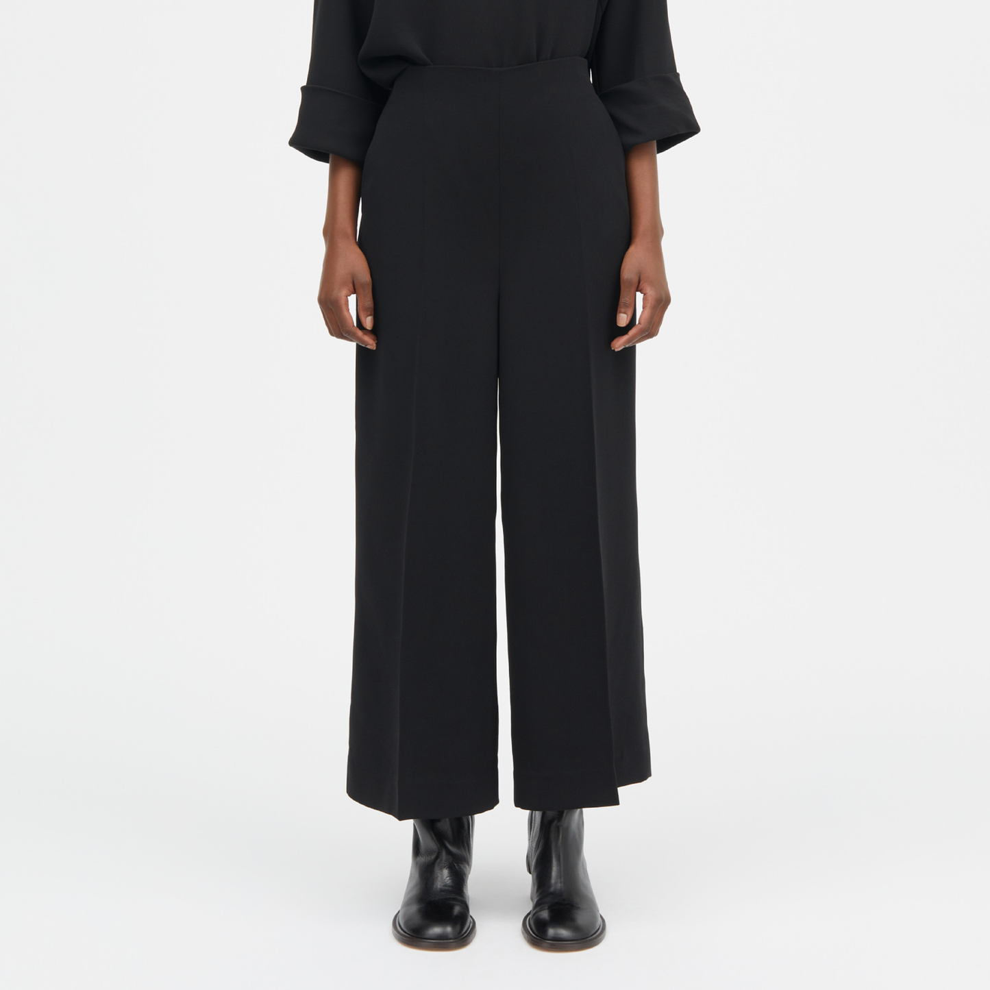 Pallas Crepe Georgette, Black